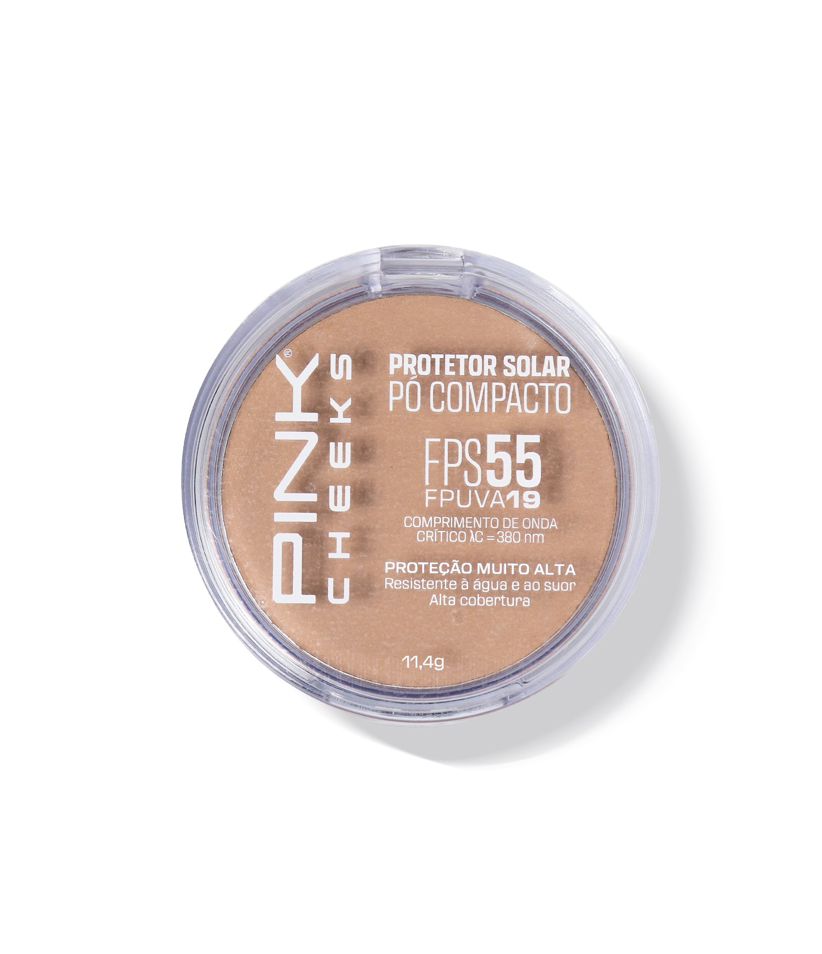 Protetor Solar Po Compacto FPS55 FPUVA 19 11 P20 Pink Cheeks 11,4GR 3