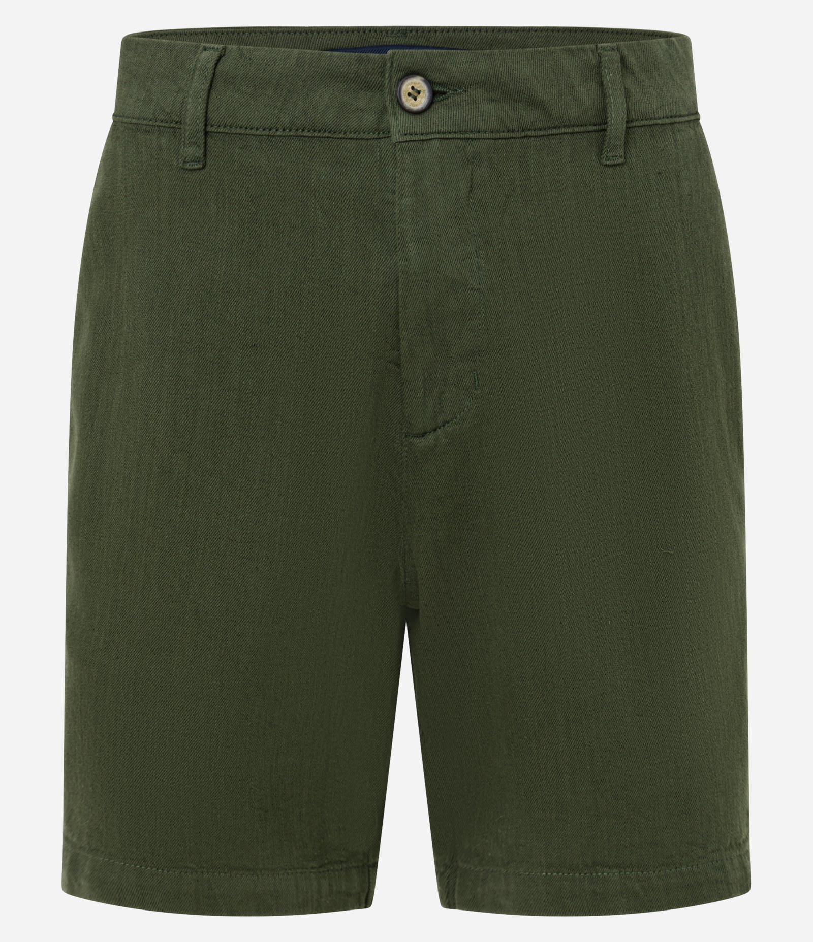 Bermuda de Alfaiataria em Viscolinho com Bolsos Verde Escuro 5