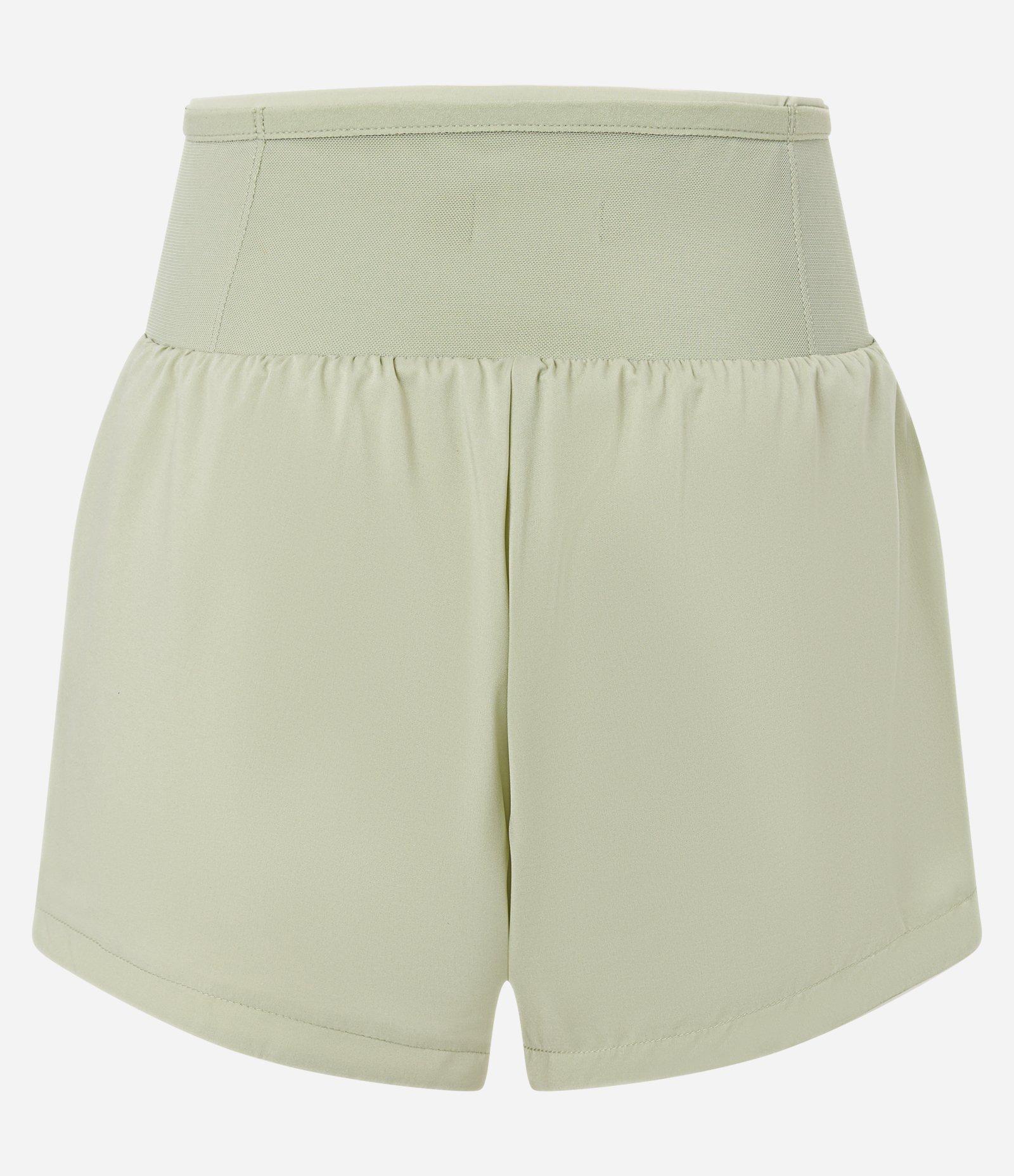 Bermuda Esportiva em Microfibra com Cós Alto Verde 9