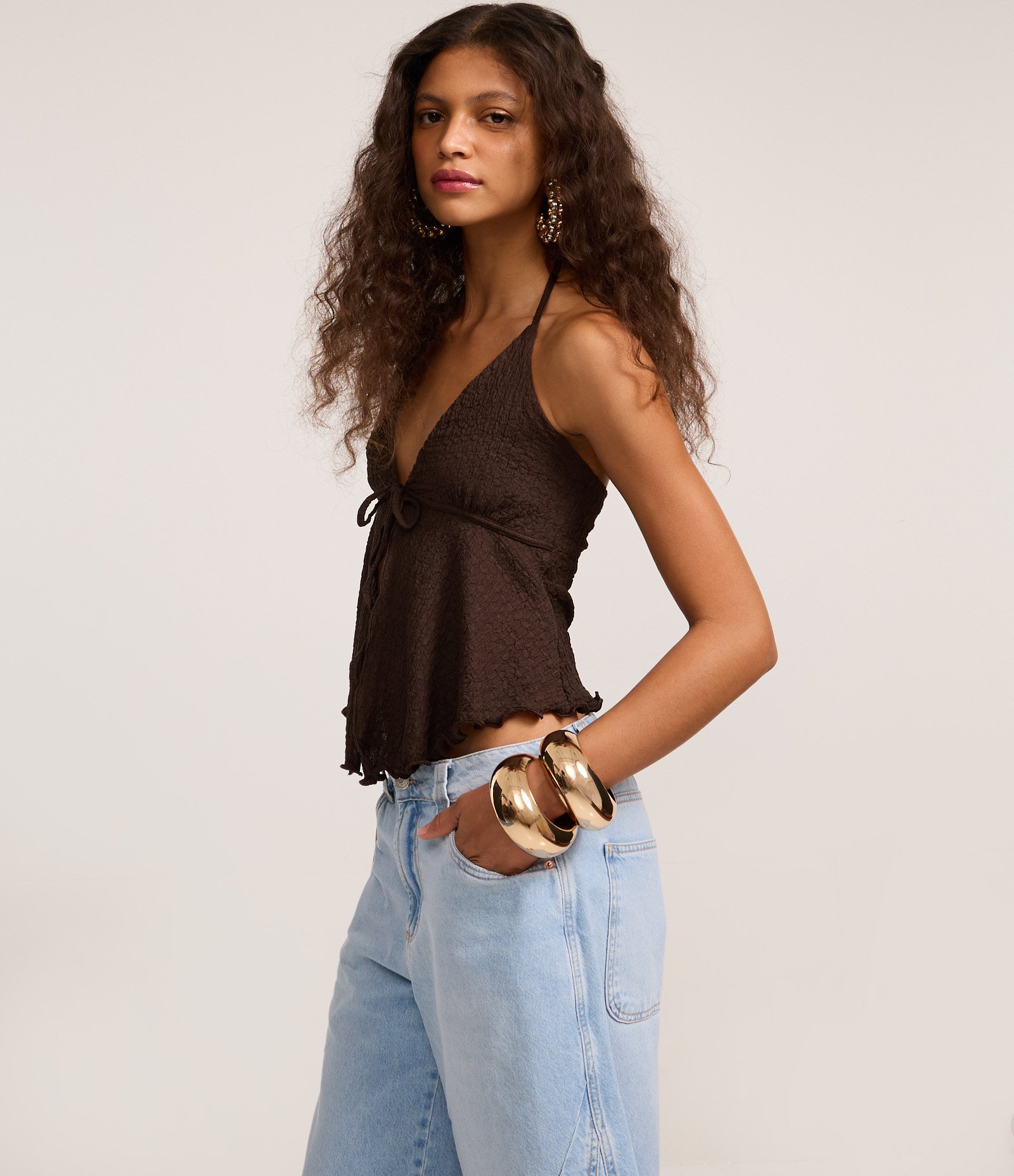 Bermuda Jorts em Jeans com Bolsos Claro 2