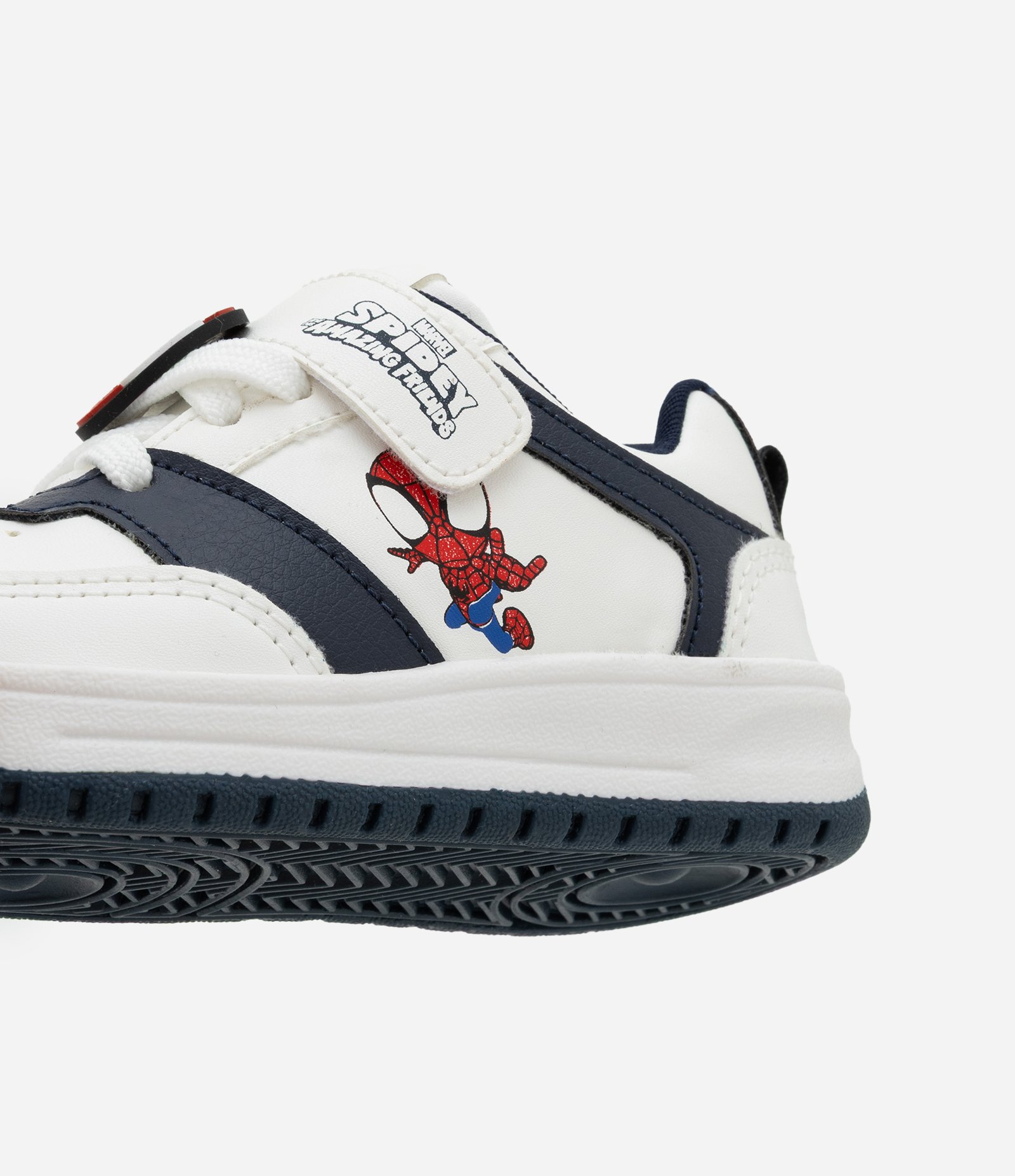 Tênis Infantil em PU Spidey - Tam 20 ao 27 Branco/Azul Marinho 2