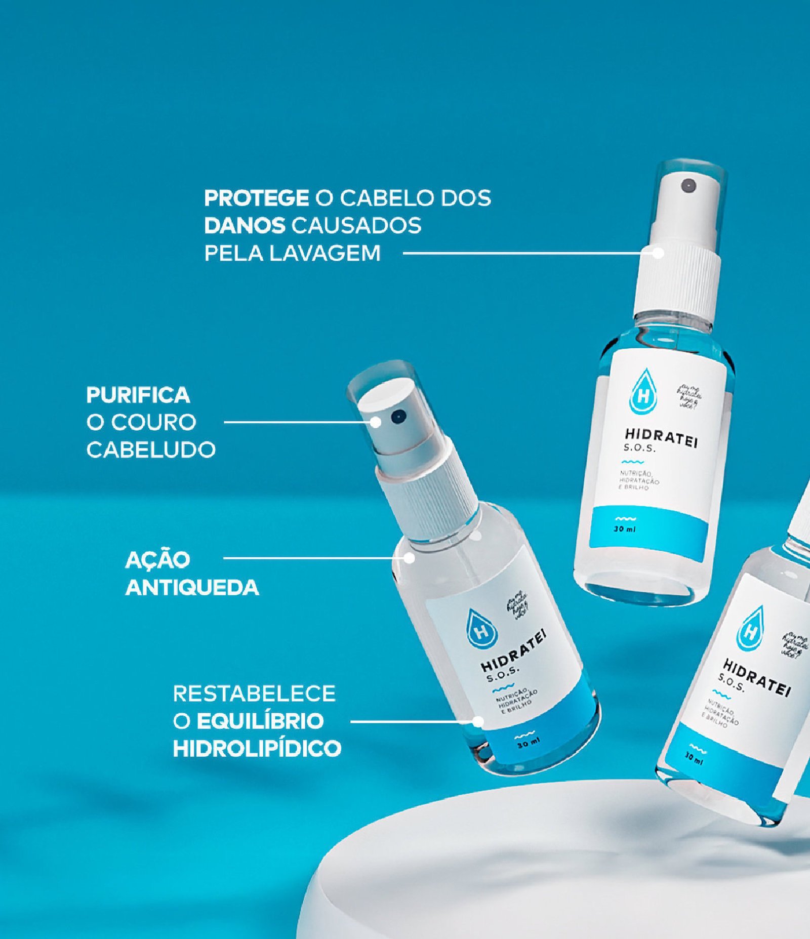 Mascara Liquida Hidratei SOS 30ml 4