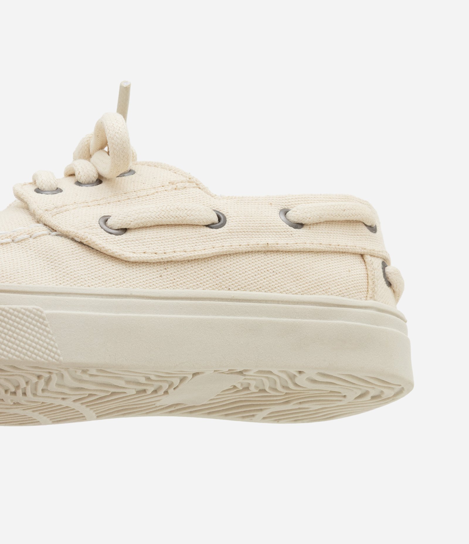 Sapato Dockside Infantil com Cadarço Contrastante - Tam 20 ao 27 Off White 3