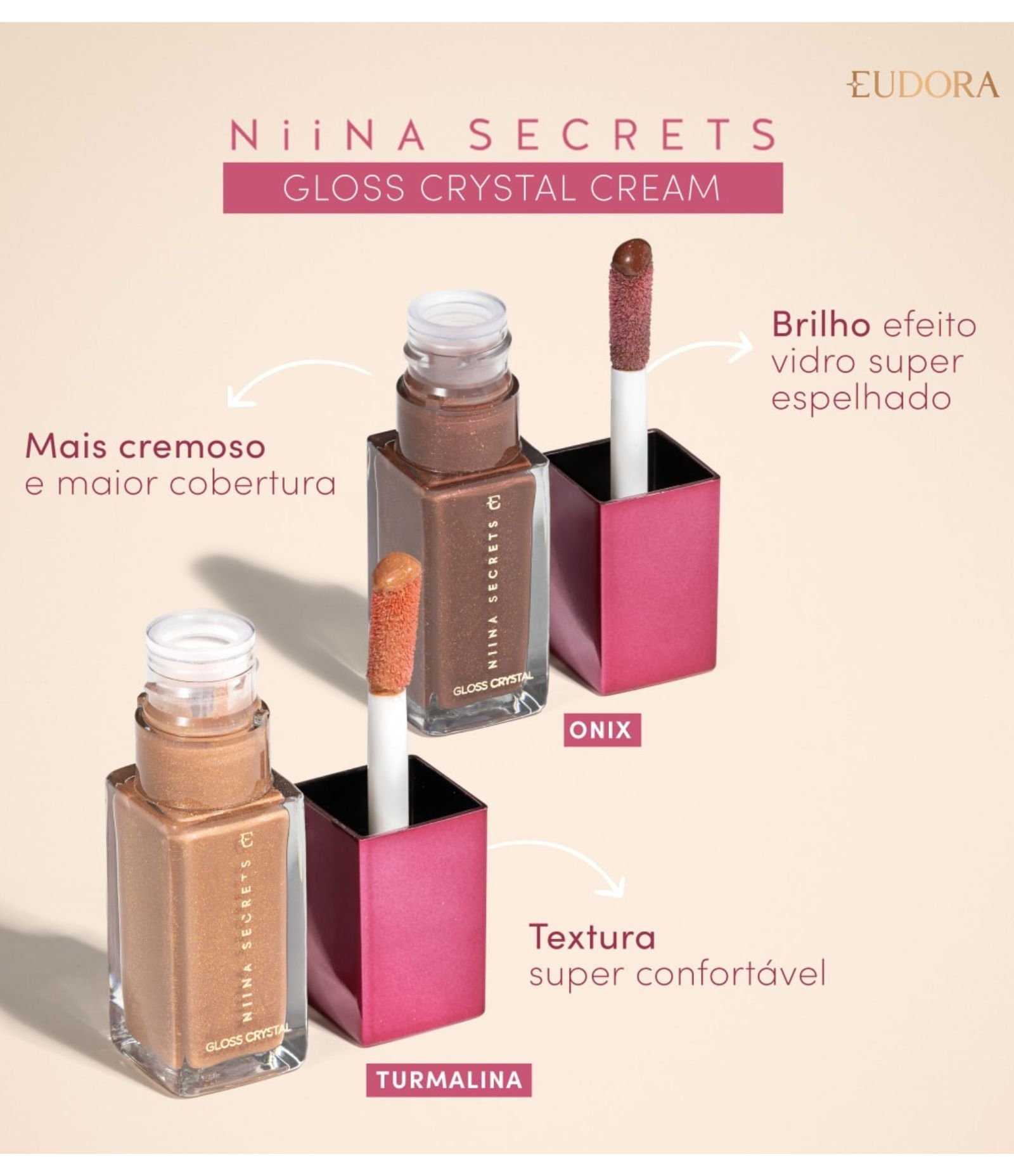 Gloss Labial Niina Secrets Cor 1 Onix 4