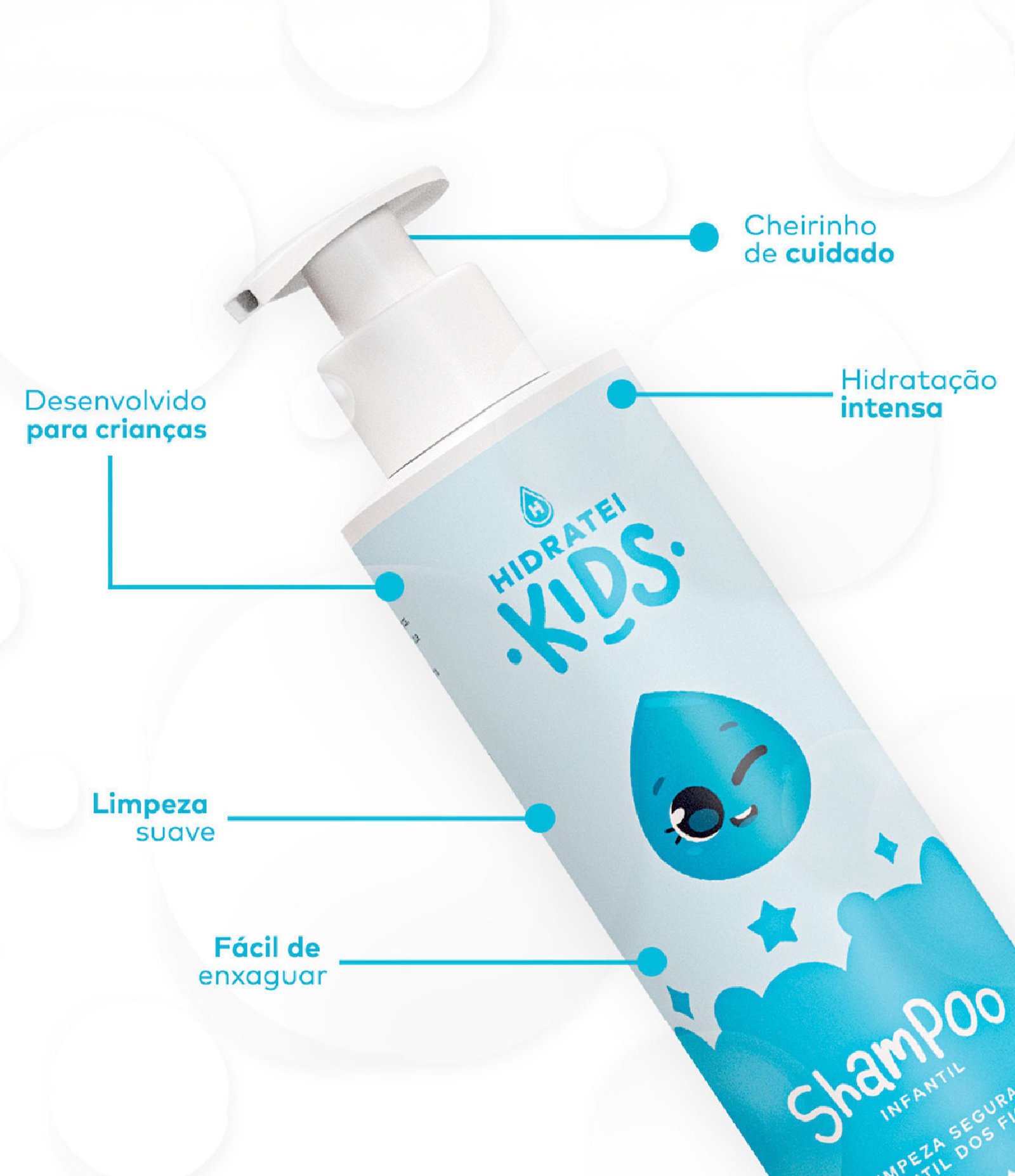 Shampoo Kids Hidratei 200ml 4