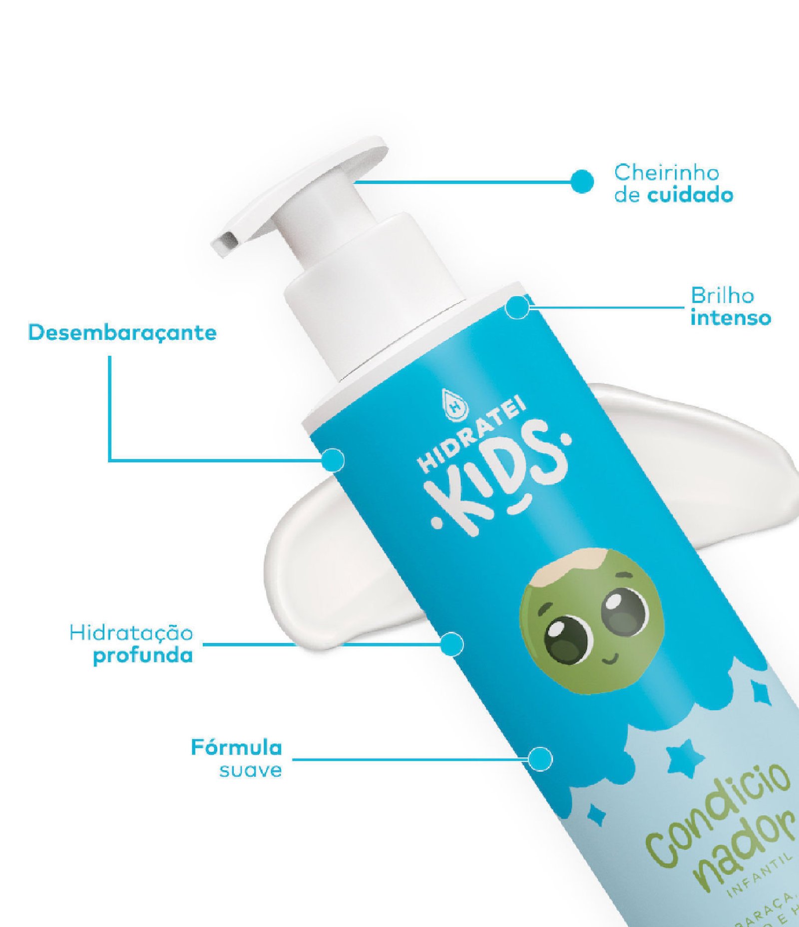 Condicionador Kids Hidratei 200ml 4