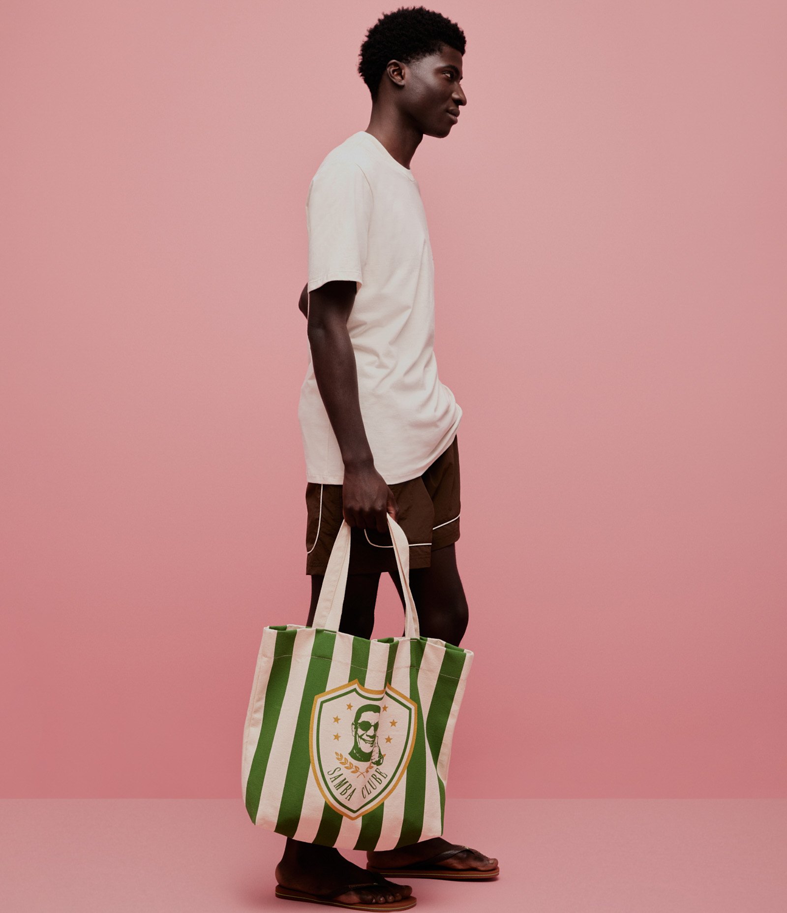 Camiseta Comfort em Meia Malha Zeca Pagodinho Molho Brasileiro Bege 2