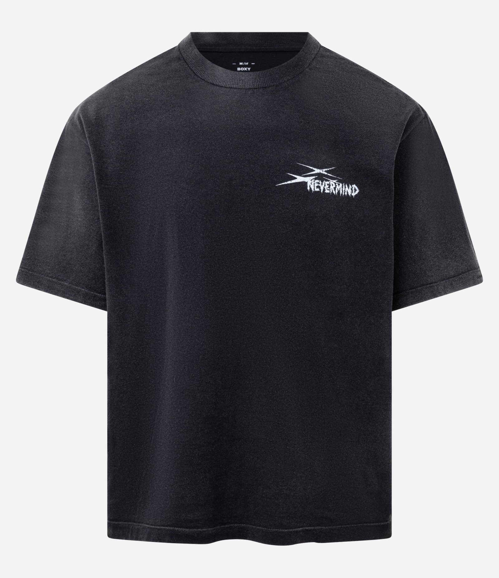 Camiseta Boxy em Algodão Estonado com Estampa Savage Squad Preto 6