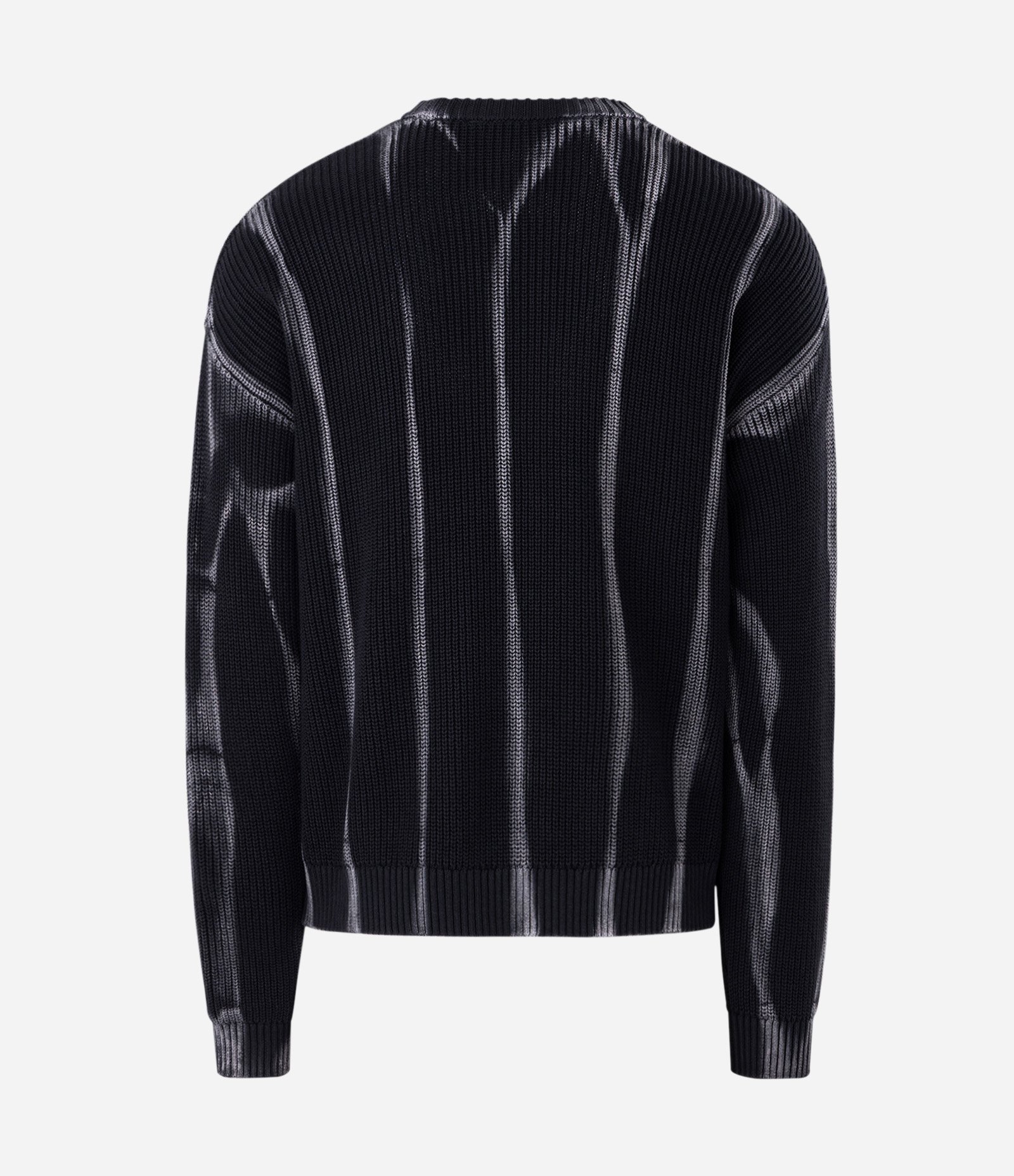 Suéter em Efeito Tricô Texturizado Preto 5