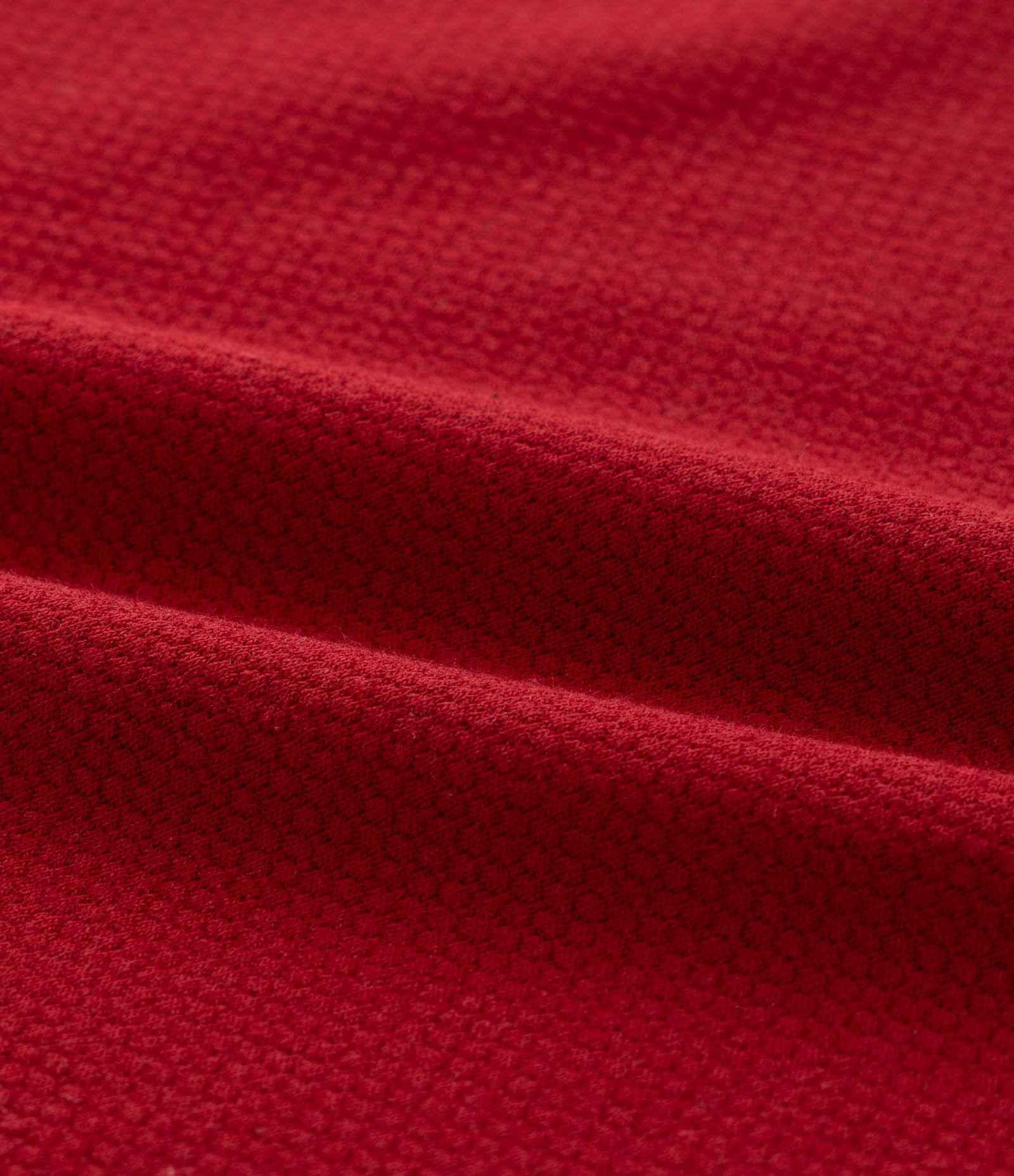 Camiseta Infantil Texturizada com Viés Contrastantes - 5 a 14 Anos Vermelho 4