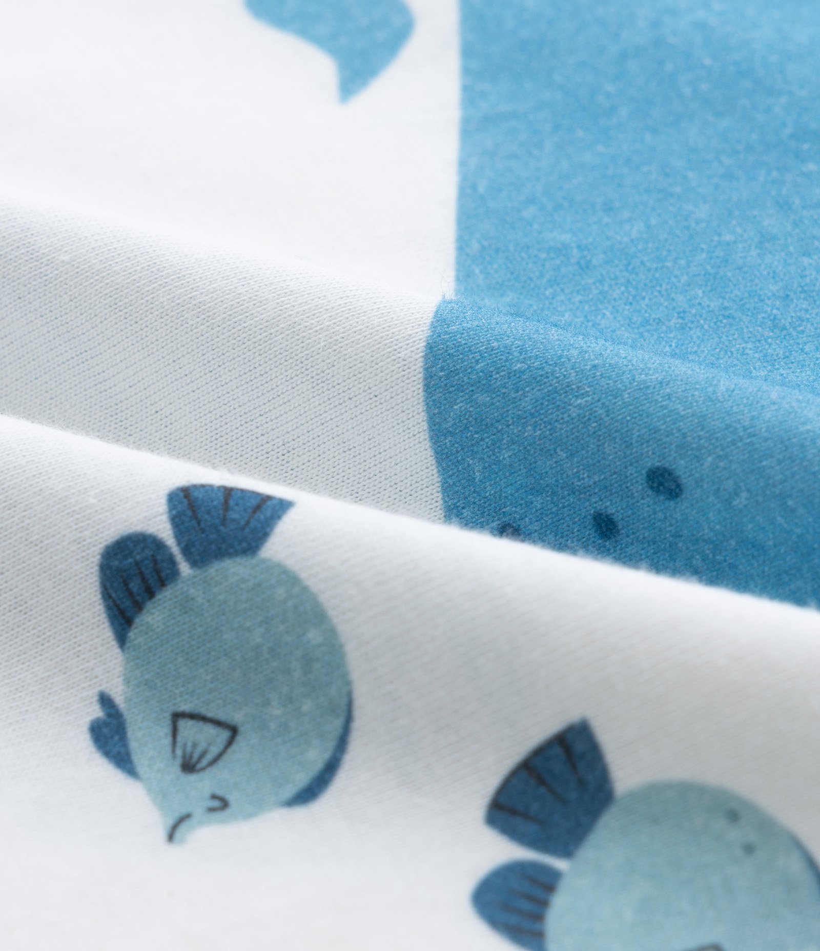 Regata Infantil com Estampa Fundo do Mar - Tam 1 a 6 Anos Branco 3