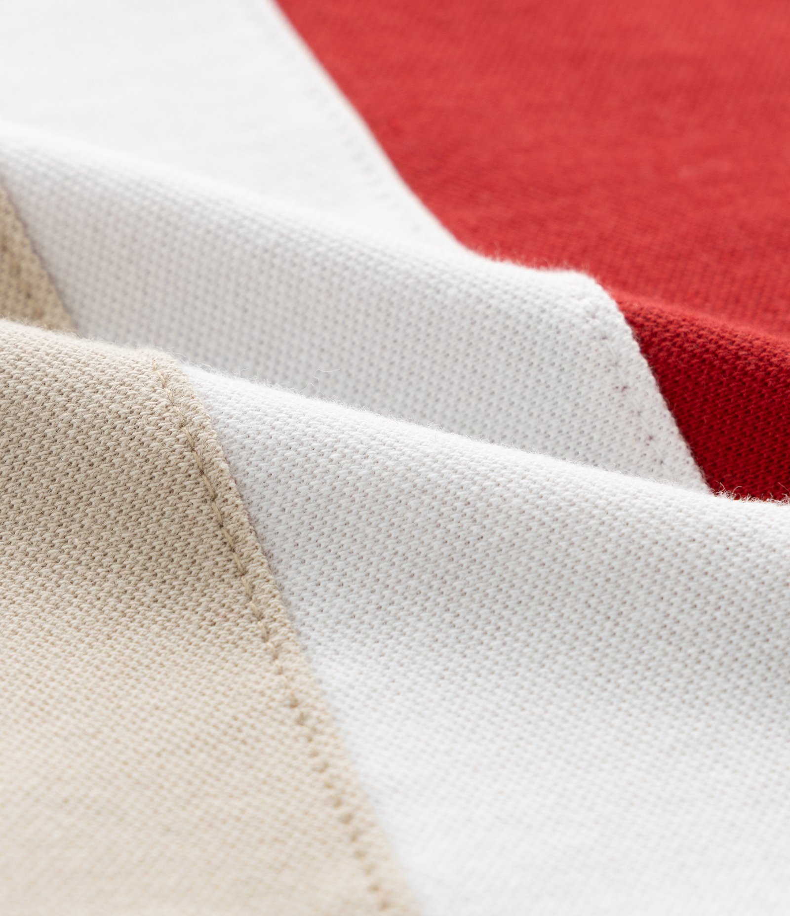 Camiseta Infantil com Blocos de Cor - Tam 1 a 6 Anos Vermelho 3