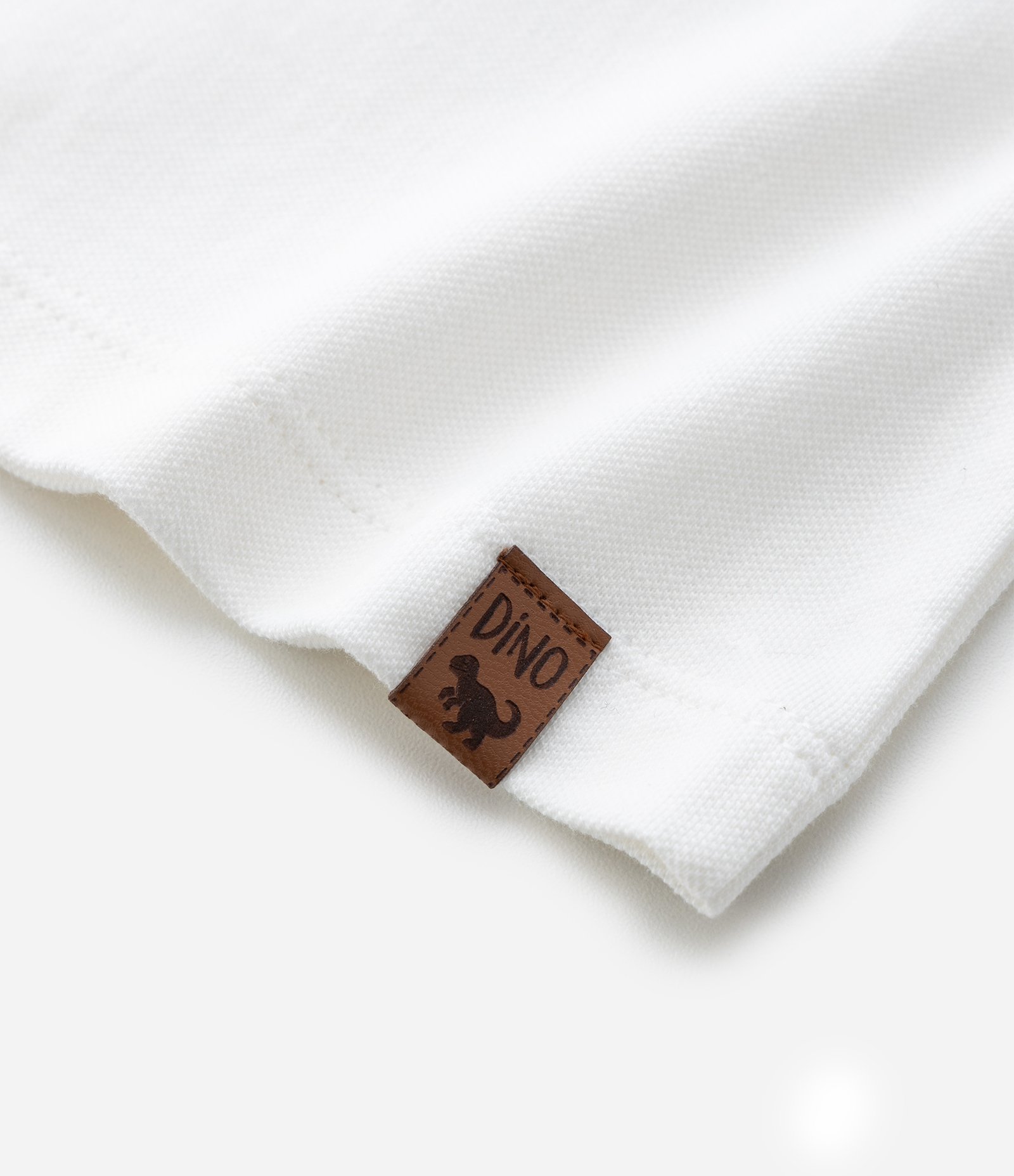 Camiseta Infantil com Estampa de Dinos - Tam 1 a 6 Anos Branco 4