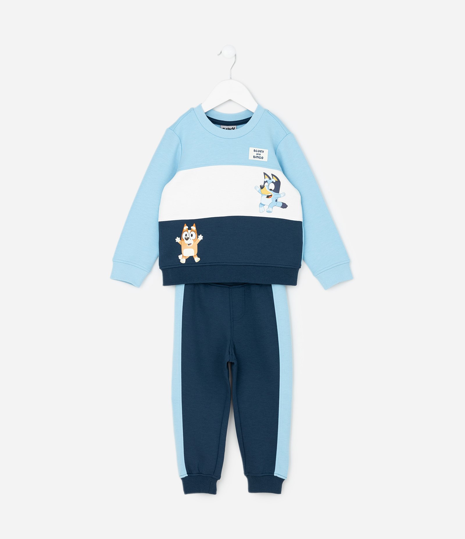 Conjunto Infantil com Casaco e Calçca com Estampa Bluey – Tam 2 a 6 Anos Azul 2