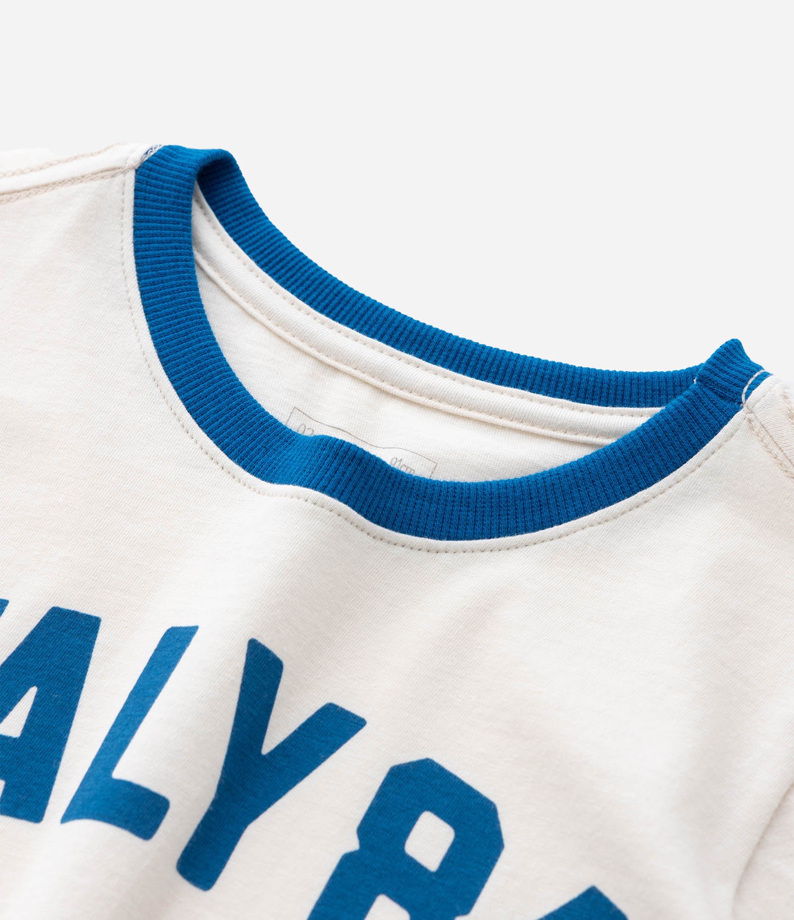 Camiseta Infantil em Algodão com Estampa Lettering Italy - Tam 1 a 6 Anos Bege 4