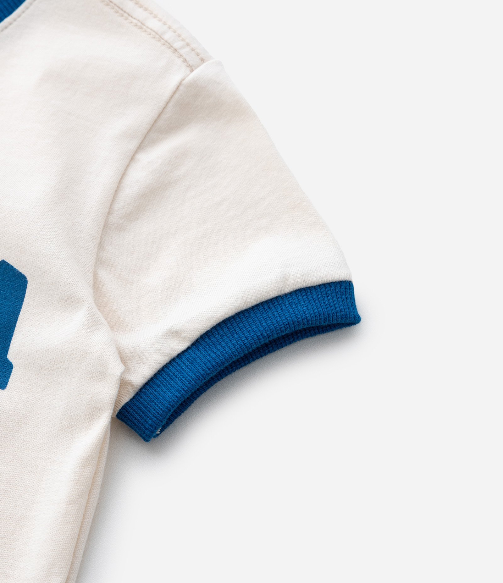 Camiseta Infantil em Algodão com Estampa Lettering Italy - Tam 1 a 6 Anos Bege 5