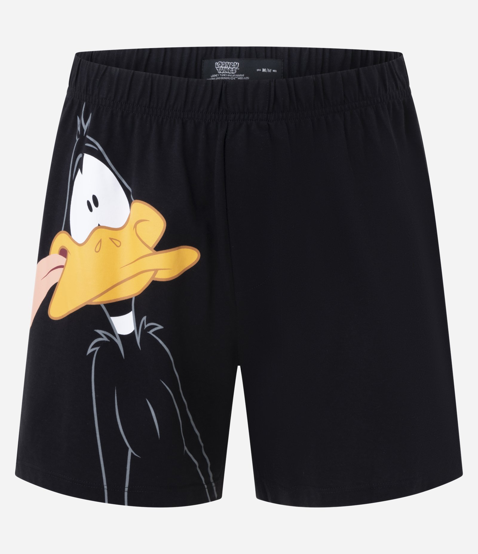 Pijama Boxy em Algodão com Estampa Looney Tunes Preto 3