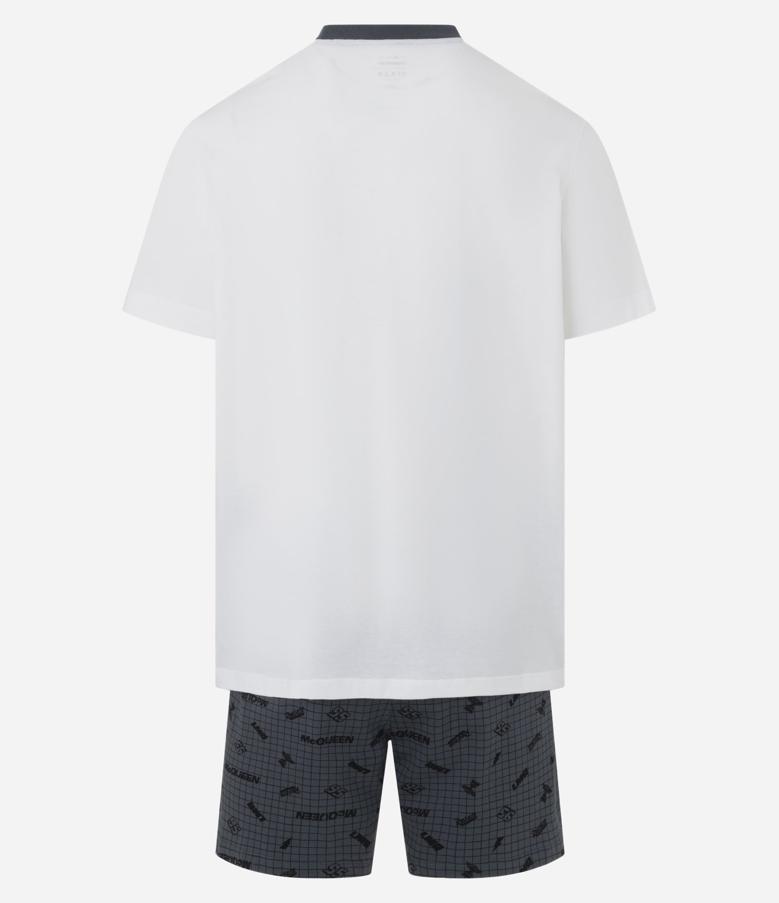 Pijama Curto com Estampa Carros Branco 6