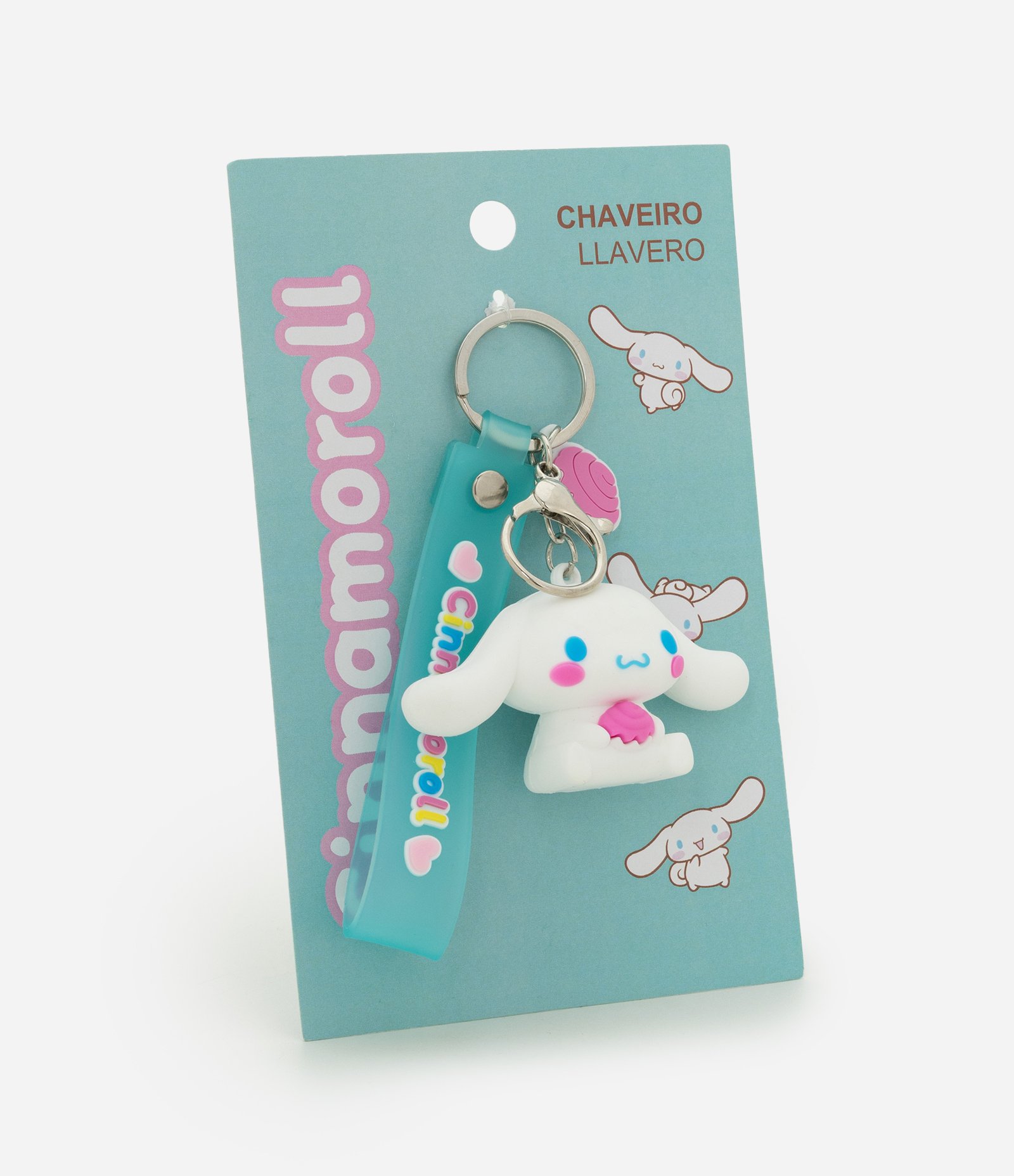 Chaveiro Infantil Cinnamoroll com Pingente – Tam U Sortido 4