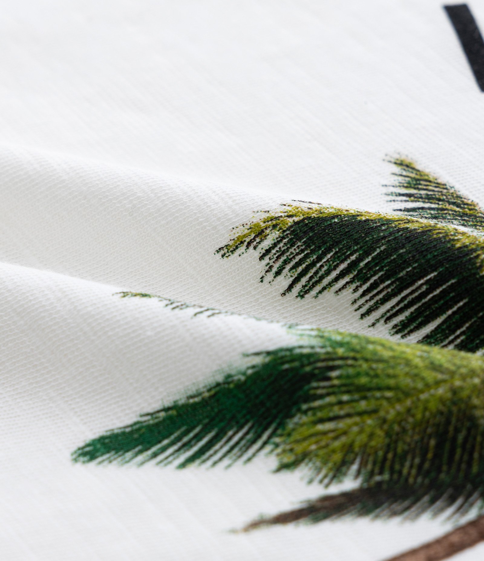 Regata Infantil com Estampa de Coqueiro - Tam 5 a 14 Anos Branco 3