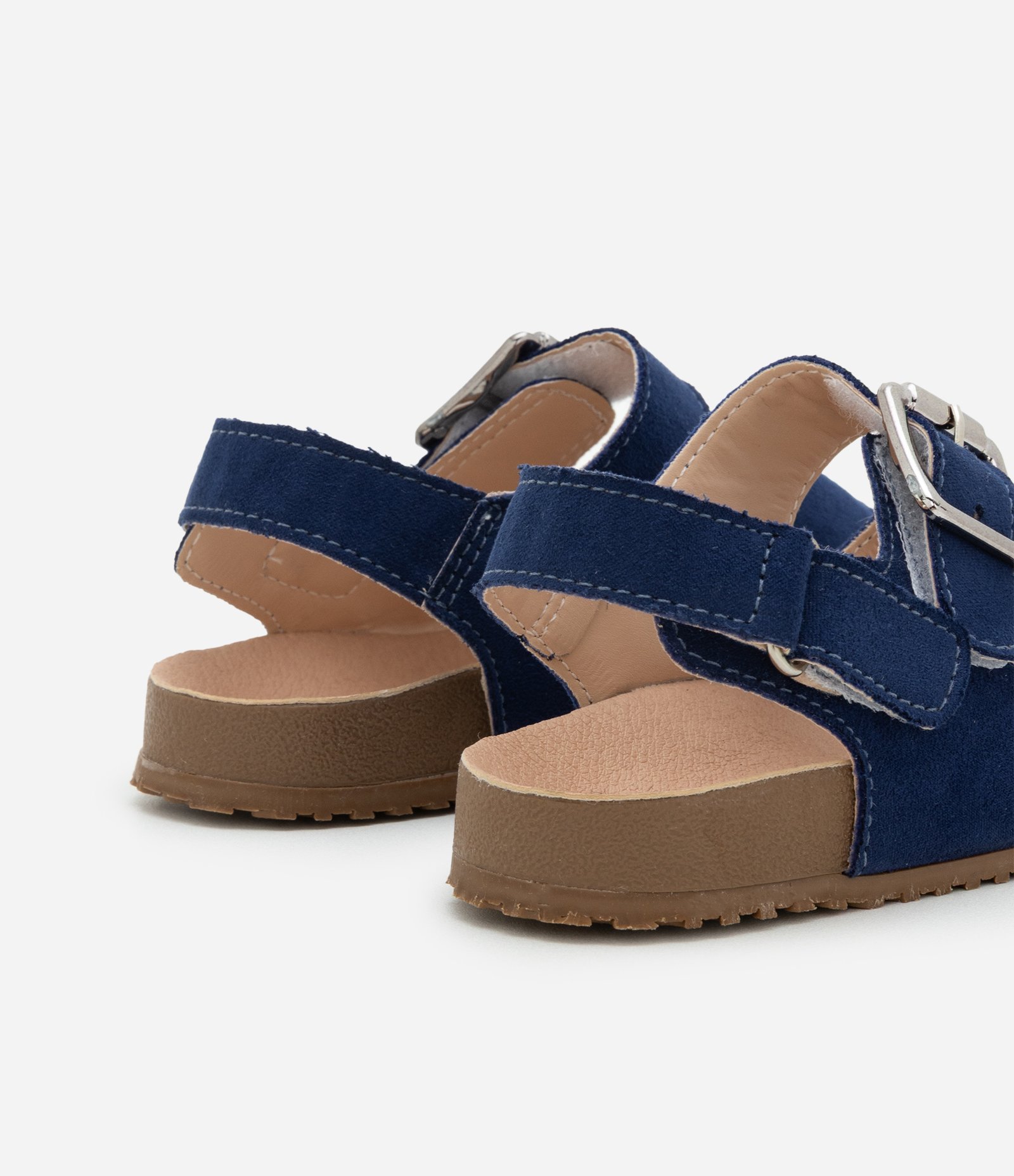 Sandália Infantil com Fivelas - Tam 20 ao 27 Azul 2