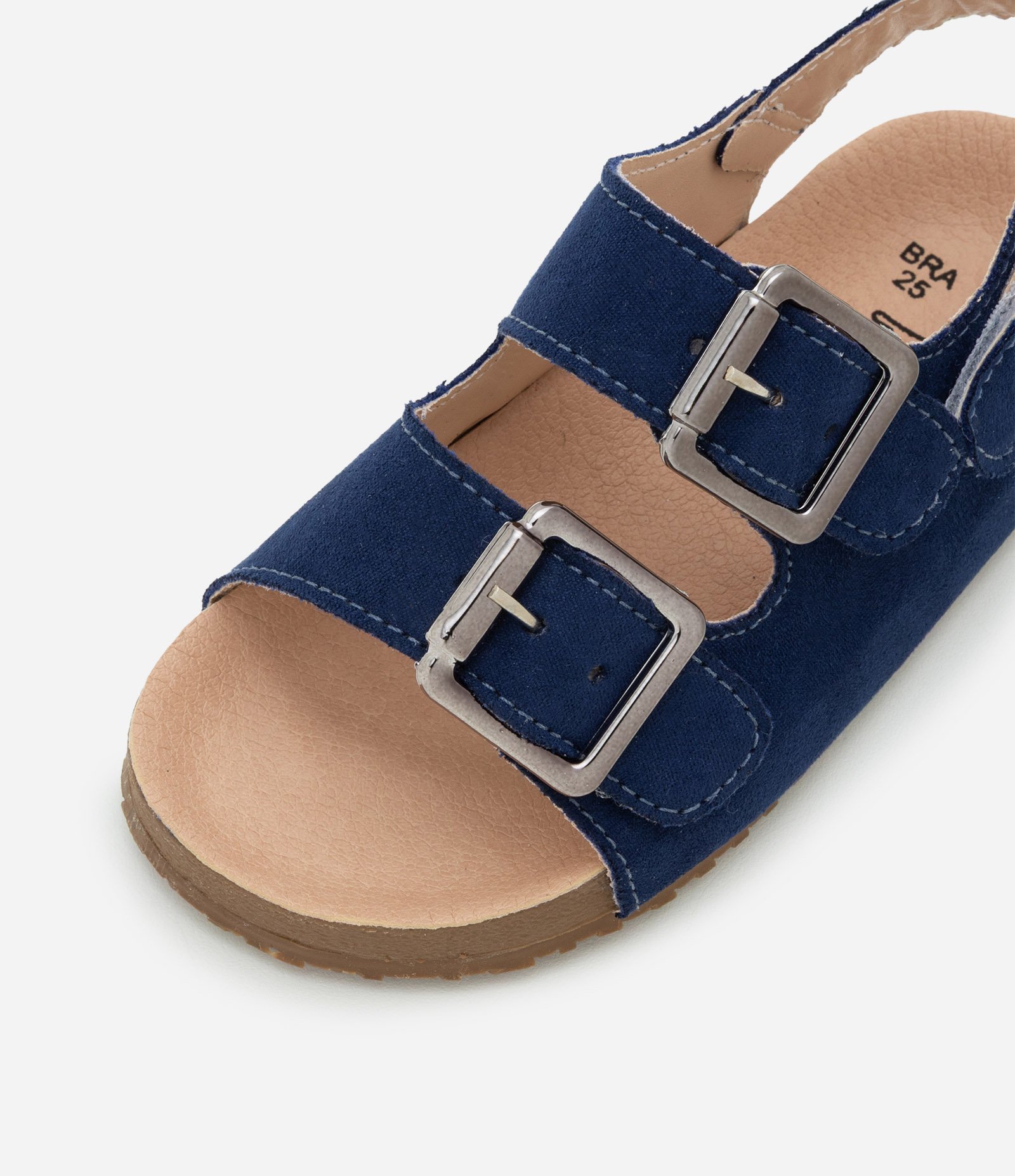 Sandália Infantil com Fivelas - Tam 20 ao 27 Azul 5