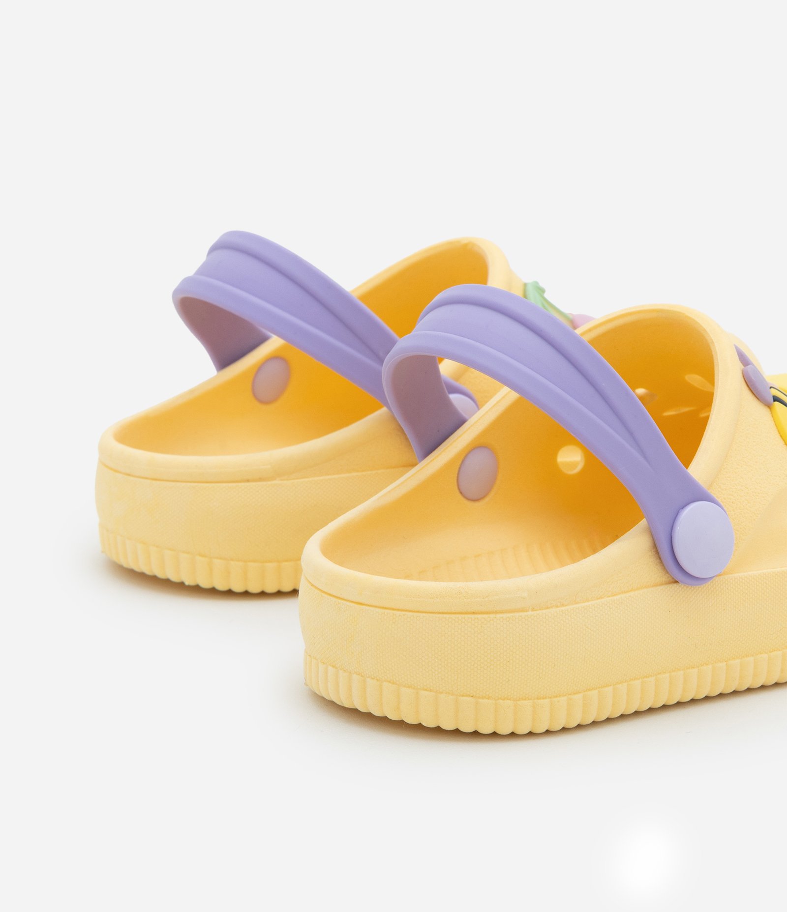 Sandalia Infantil Babuche Abelha e Frutinhas - Tam 24 ao 33 Amarelo 2