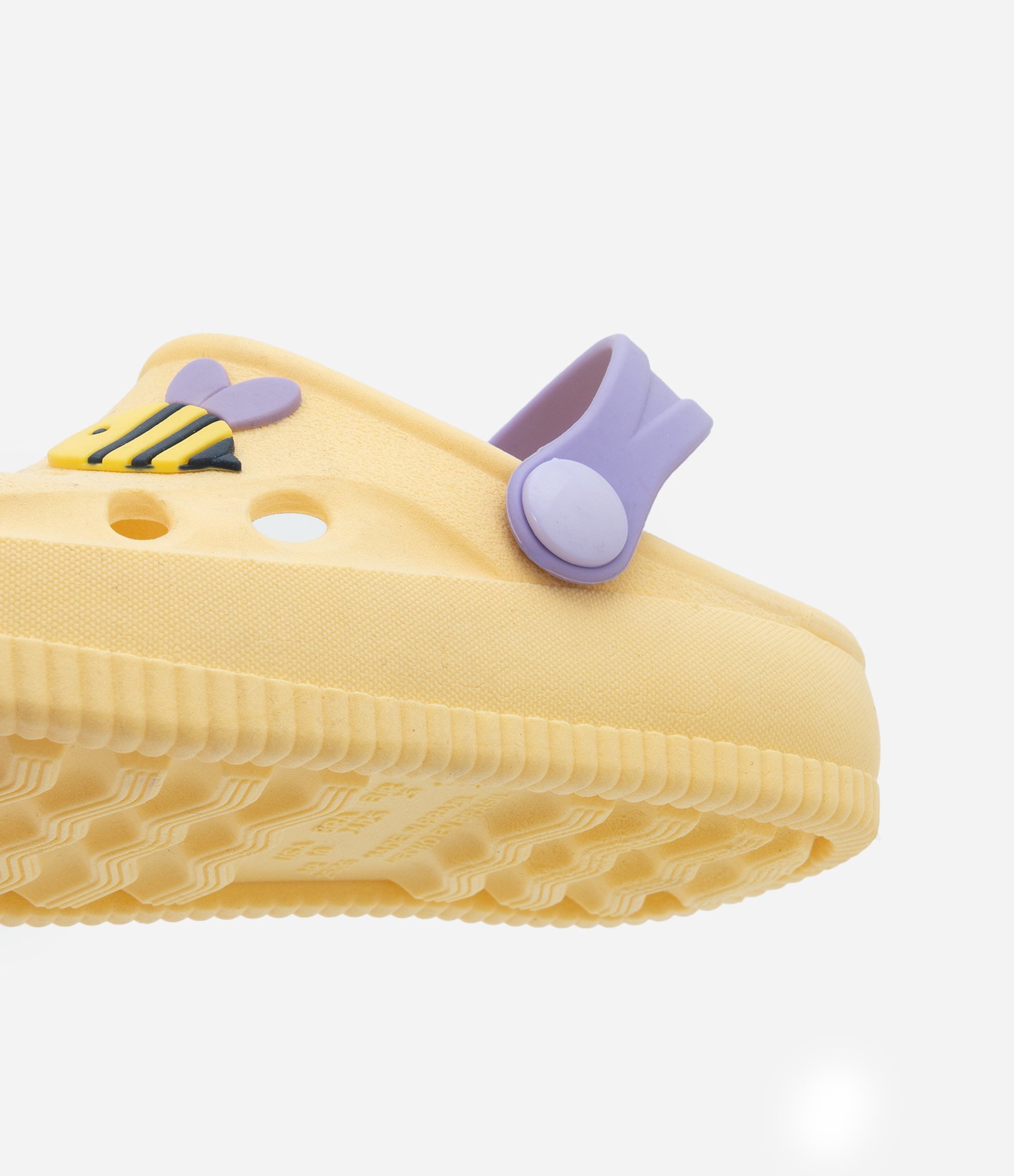 Sandalia Infantil Babuche Abelha e Frutinhas - Tam 24 ao 33 Amarelo 3