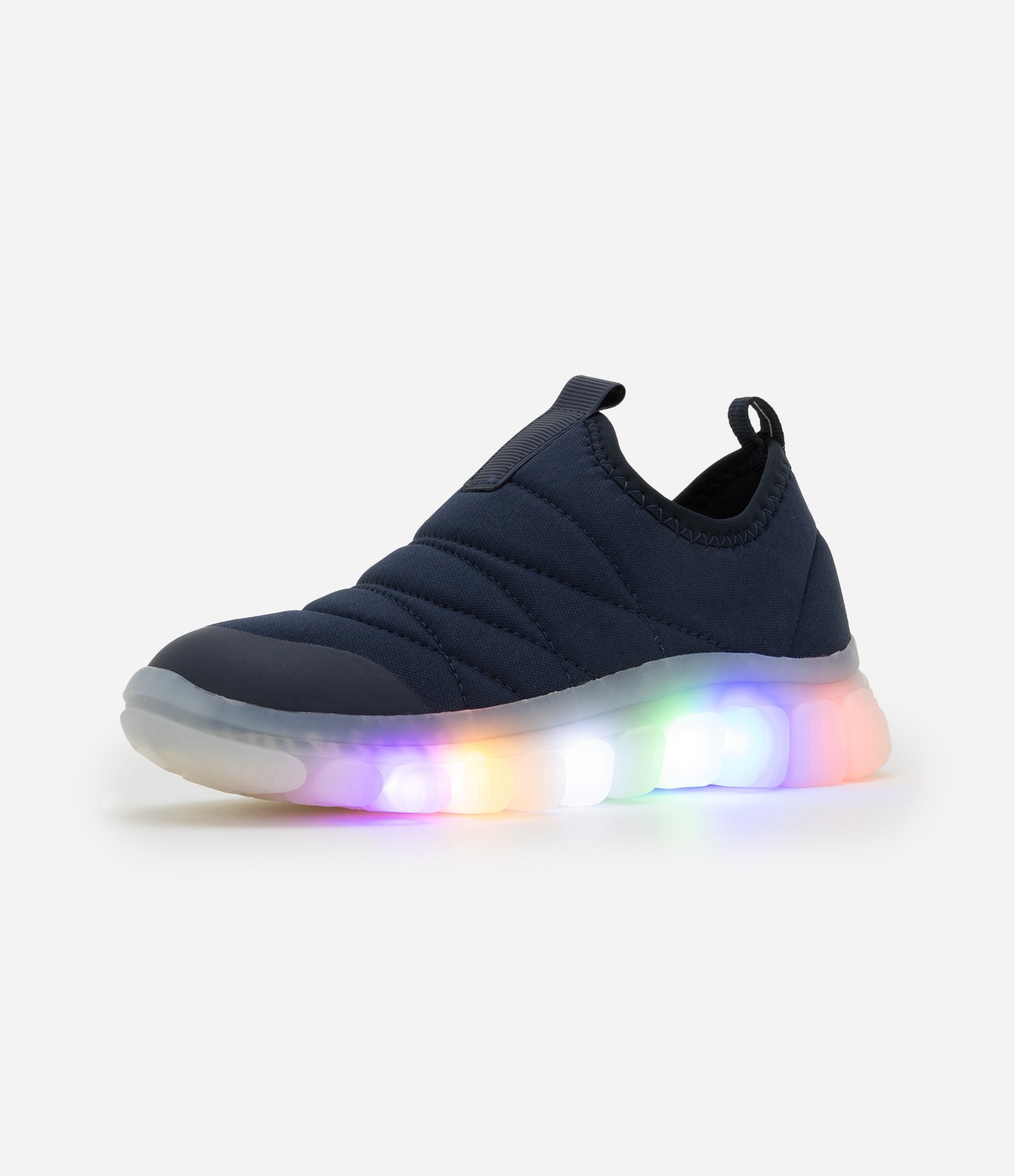 Tênis Infantil Calce Fácil com Luzinha Led - Tam 20 ao 27 Azul 1