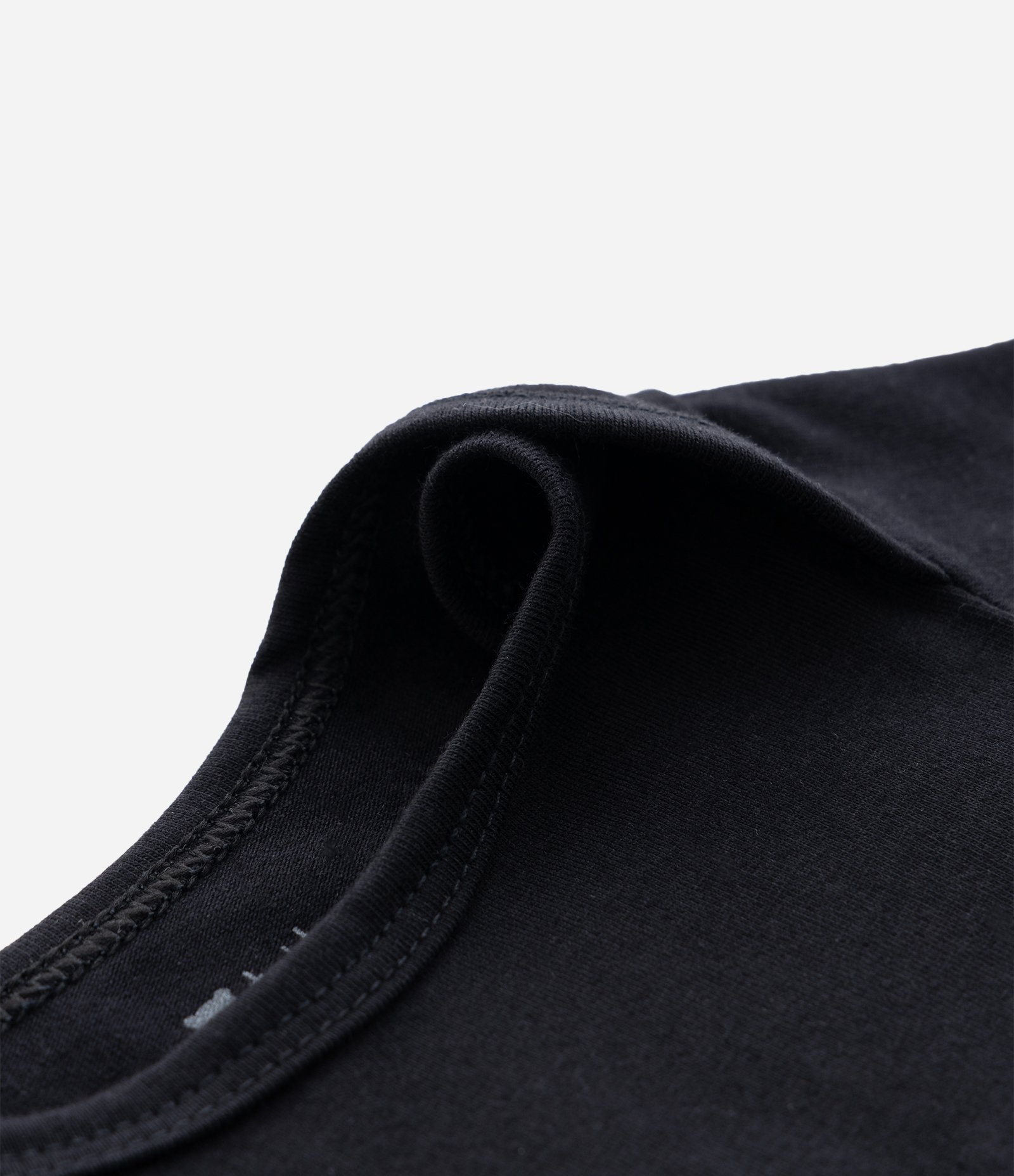 Body Básico Infantil em Cotton - Tam RN a 18 Meses Preto 6