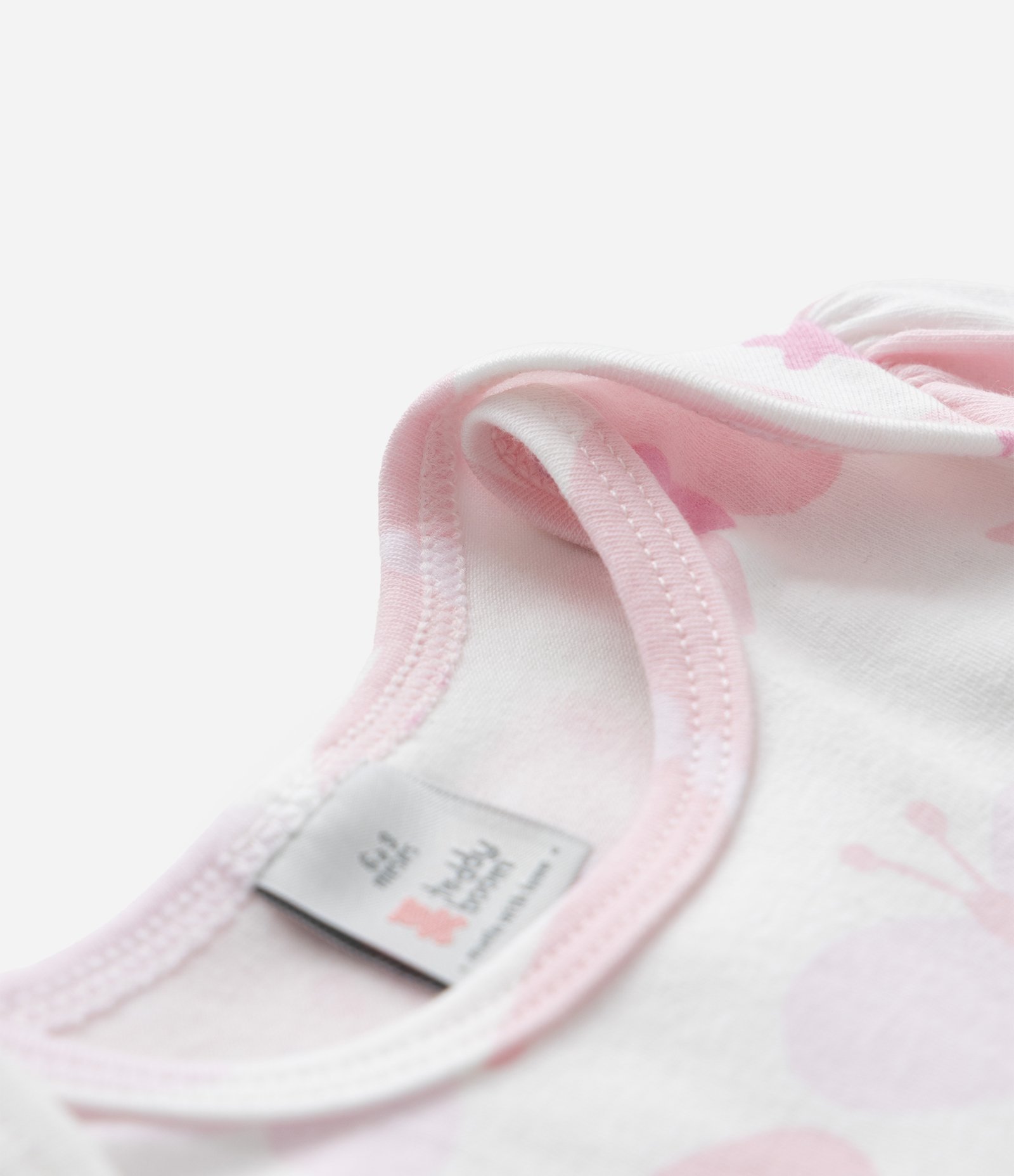 Body Infantil com Estampa de Borboletas - Tam 0 a 18 Meses Branco 5