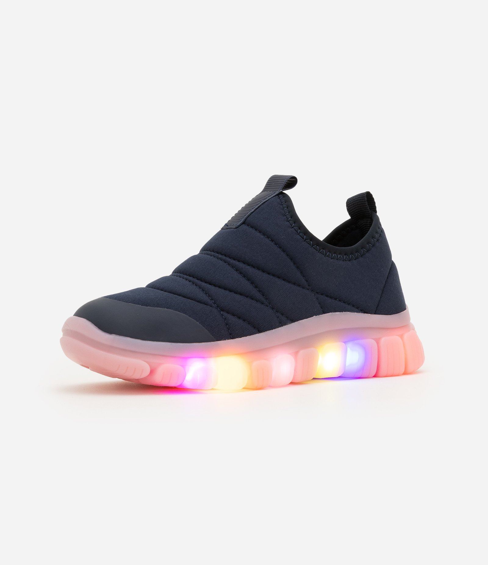 Tênis Infantil Calce Fácil com Luzinha Led - Tam 20 ao 27 Azul 1