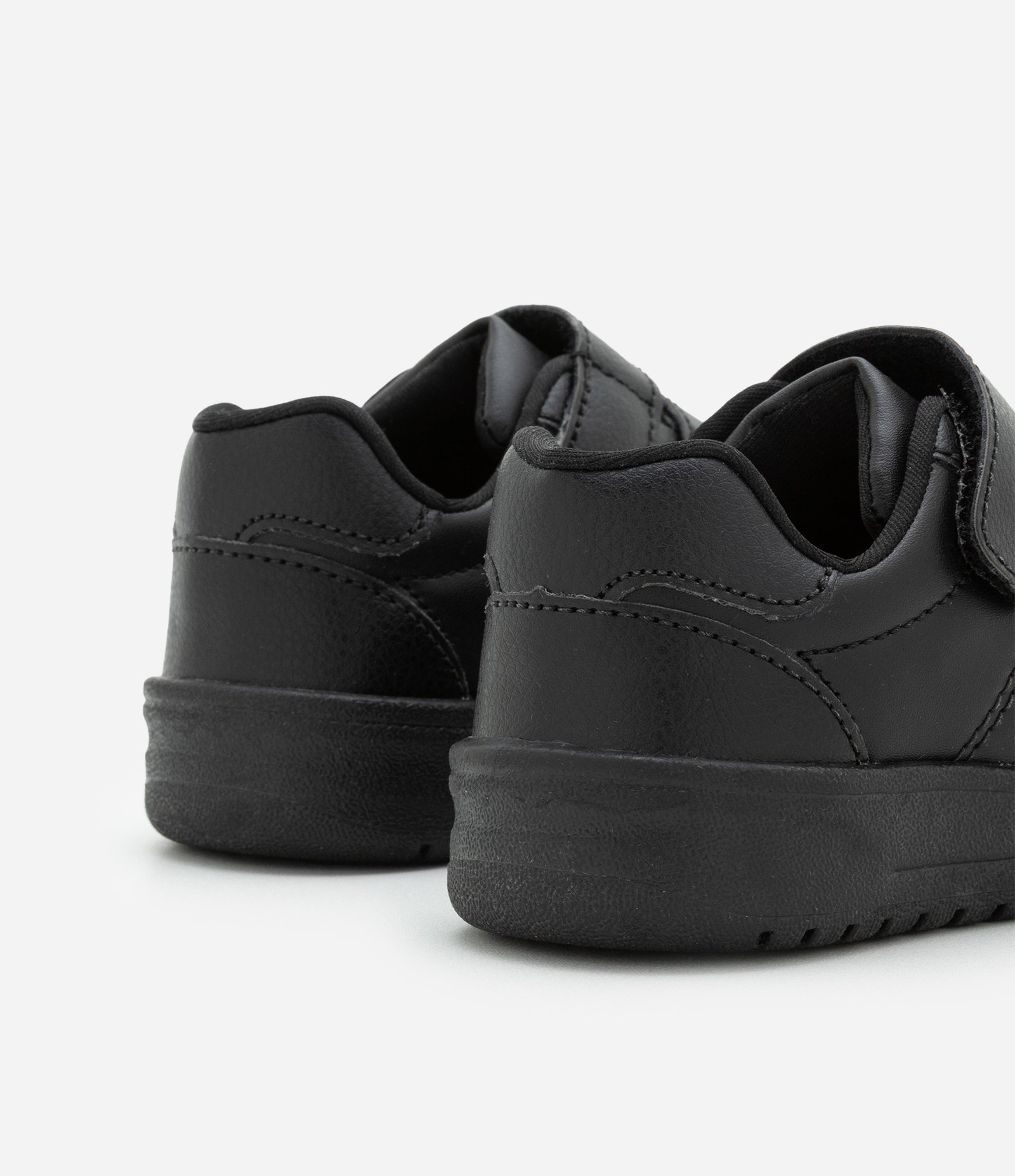 Tênis Infantil Básico em PU - Tam 20 ao 27 Preto 2