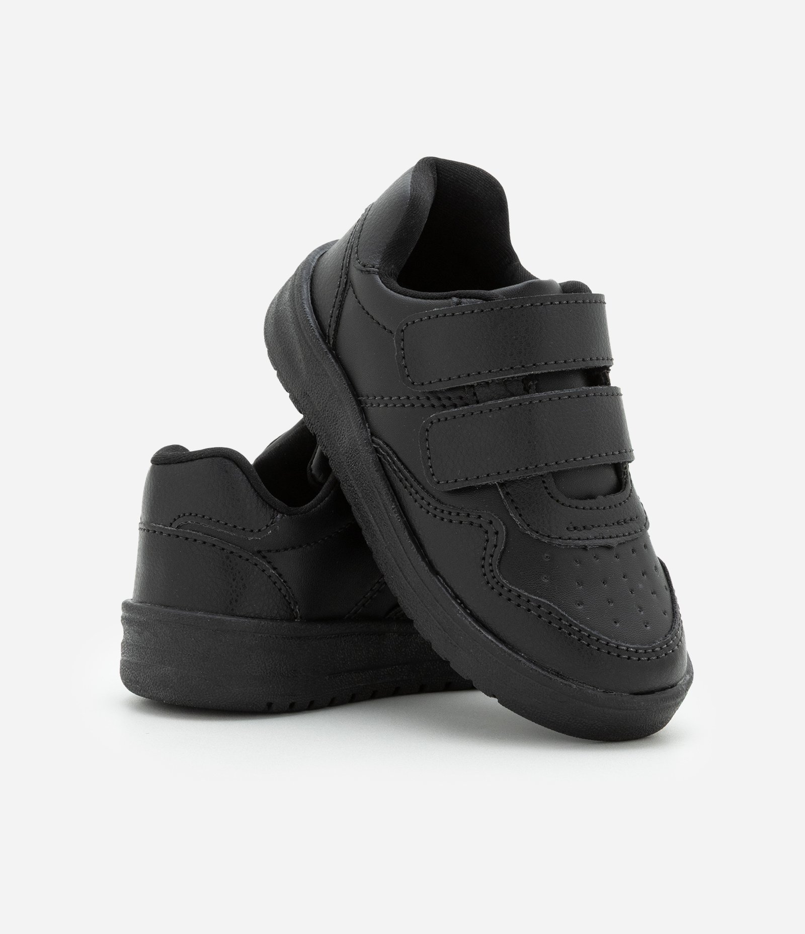 Tênis Infantil Básico em PU - Tam 20 ao 27 Preto 6