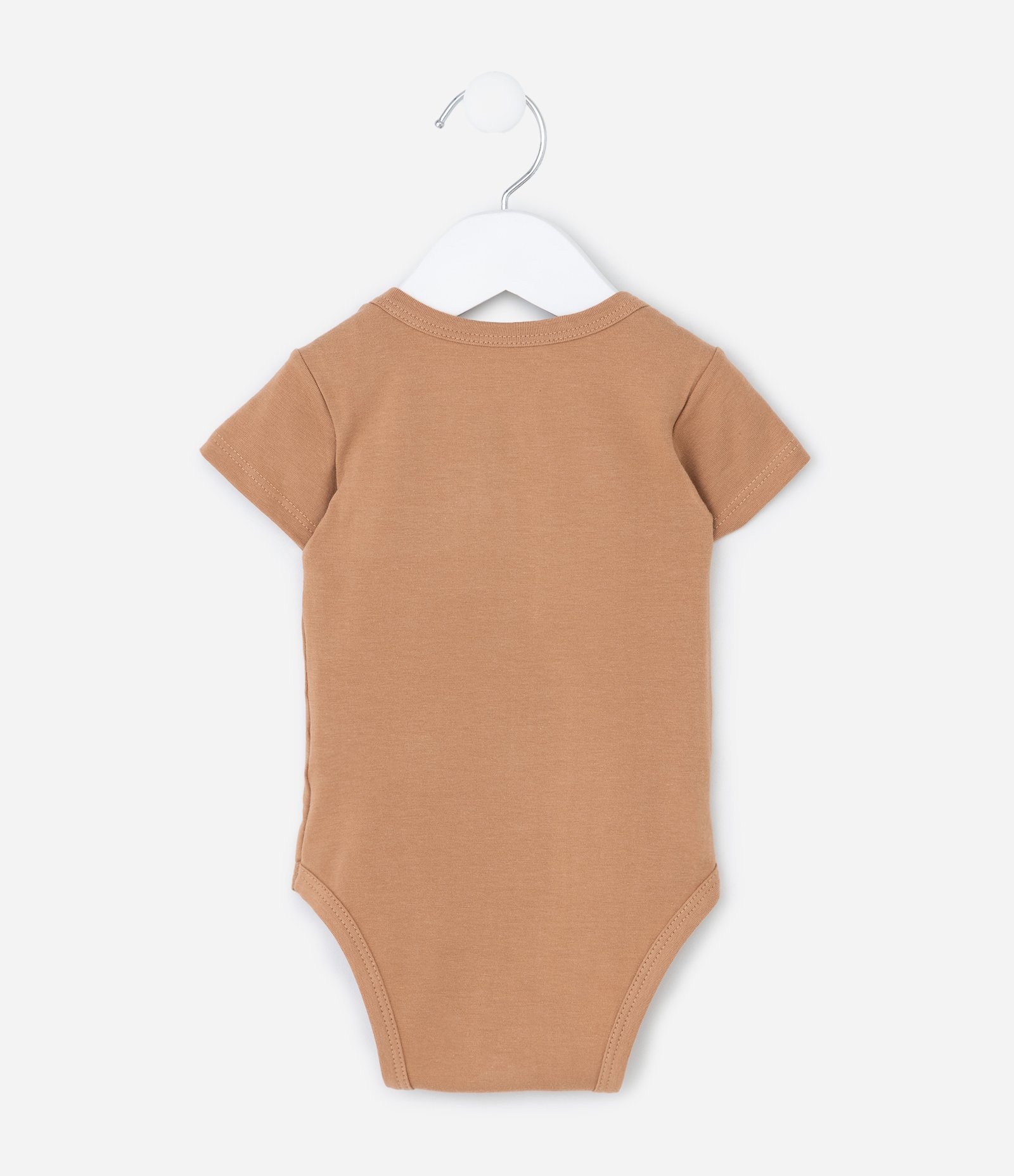 Body Infantil Melhores Amigos da Mamãe - Tam 0 a 18 Meses Marrom 3