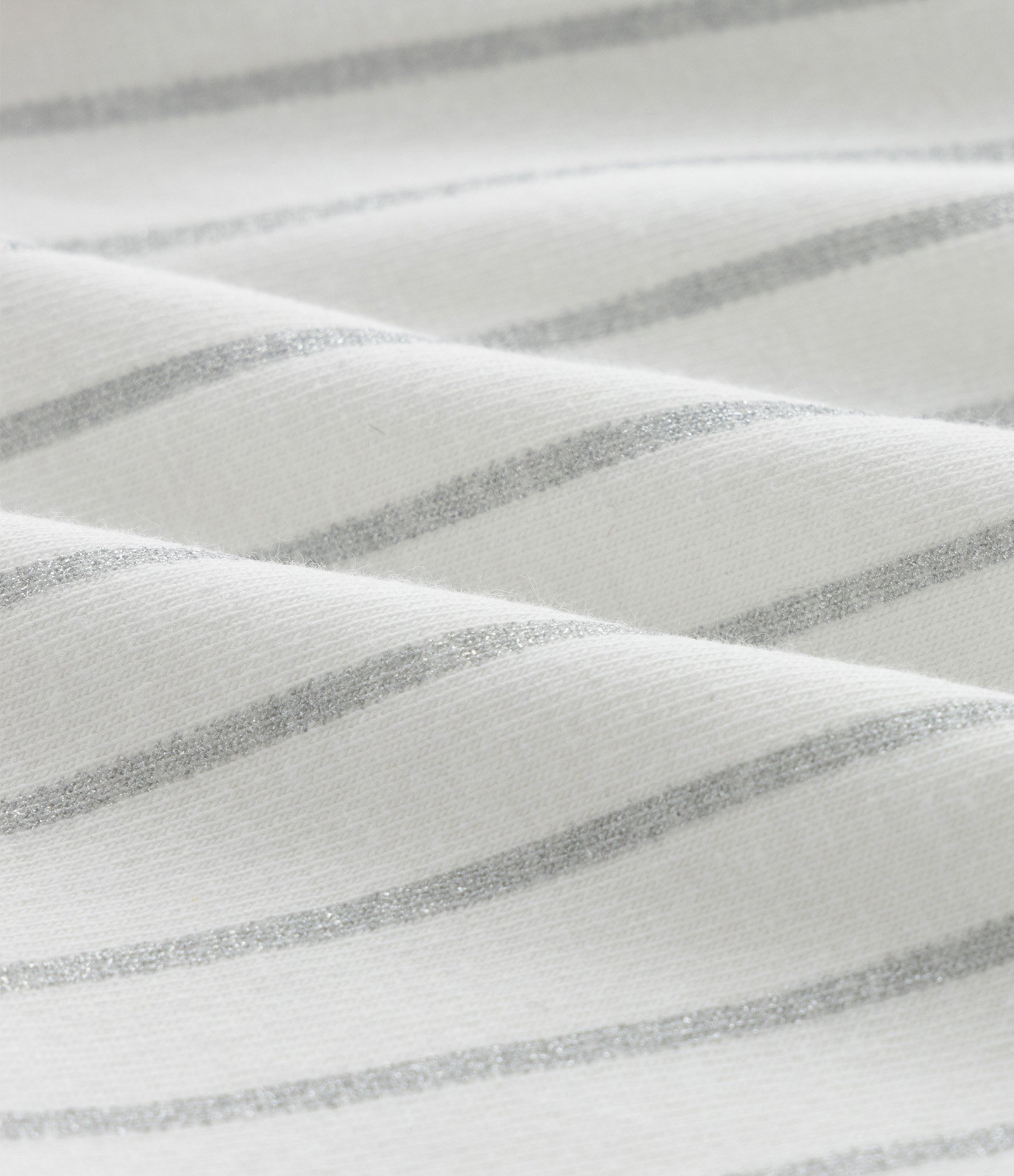 Short Infantil Clochard em Algodão com Estampa de Listras - Tam 1 a 6 Anos Branco 3