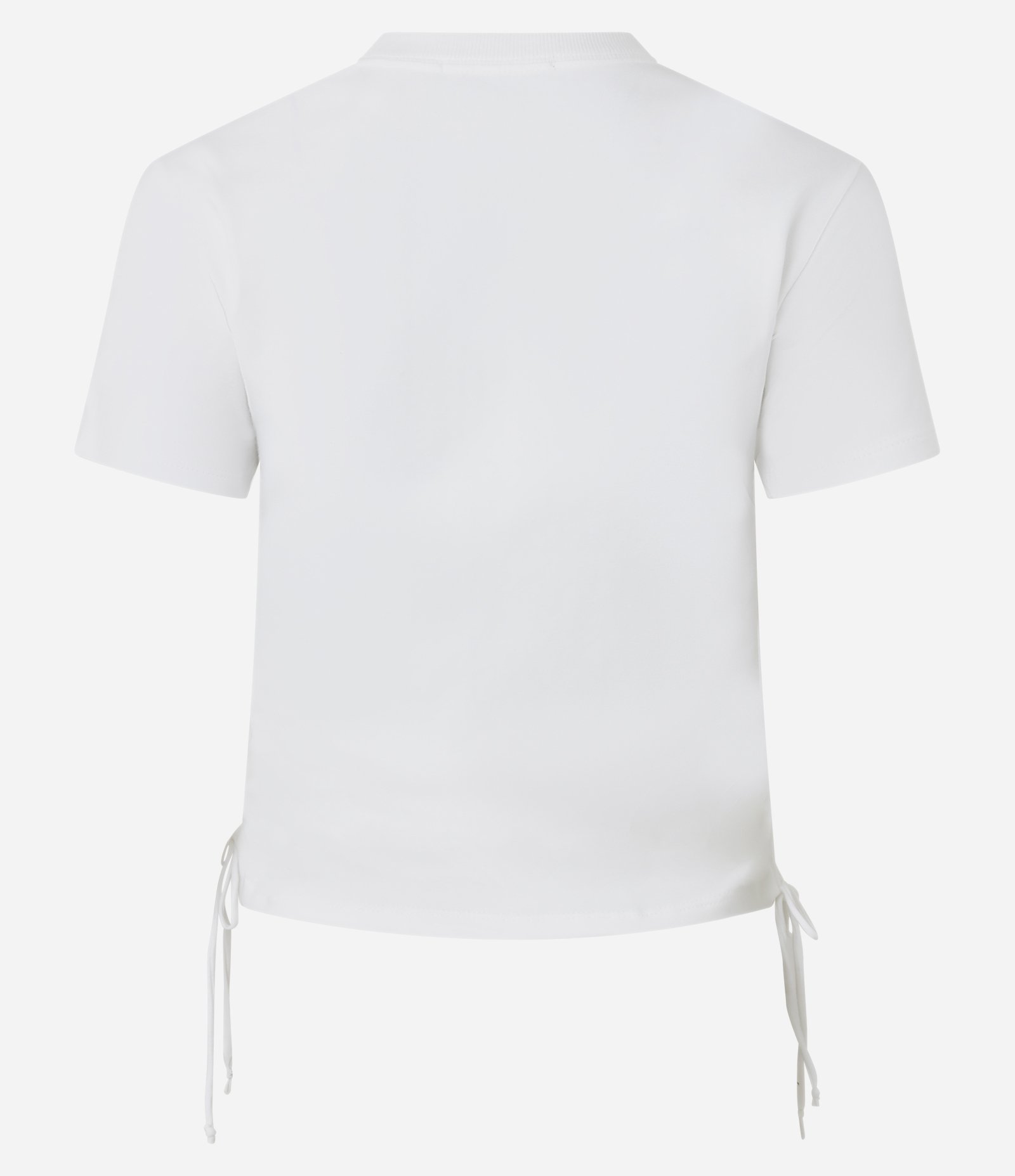 Blusa em Algodão com Franzidos e Lettering Brasil Off White 11