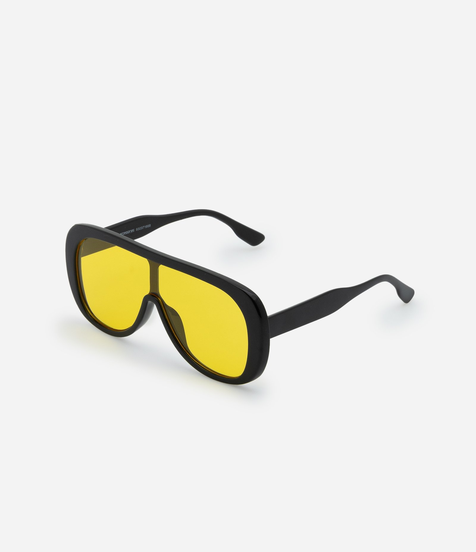Óculos de Sol Máscara com Lente Amarela Amarelo 1