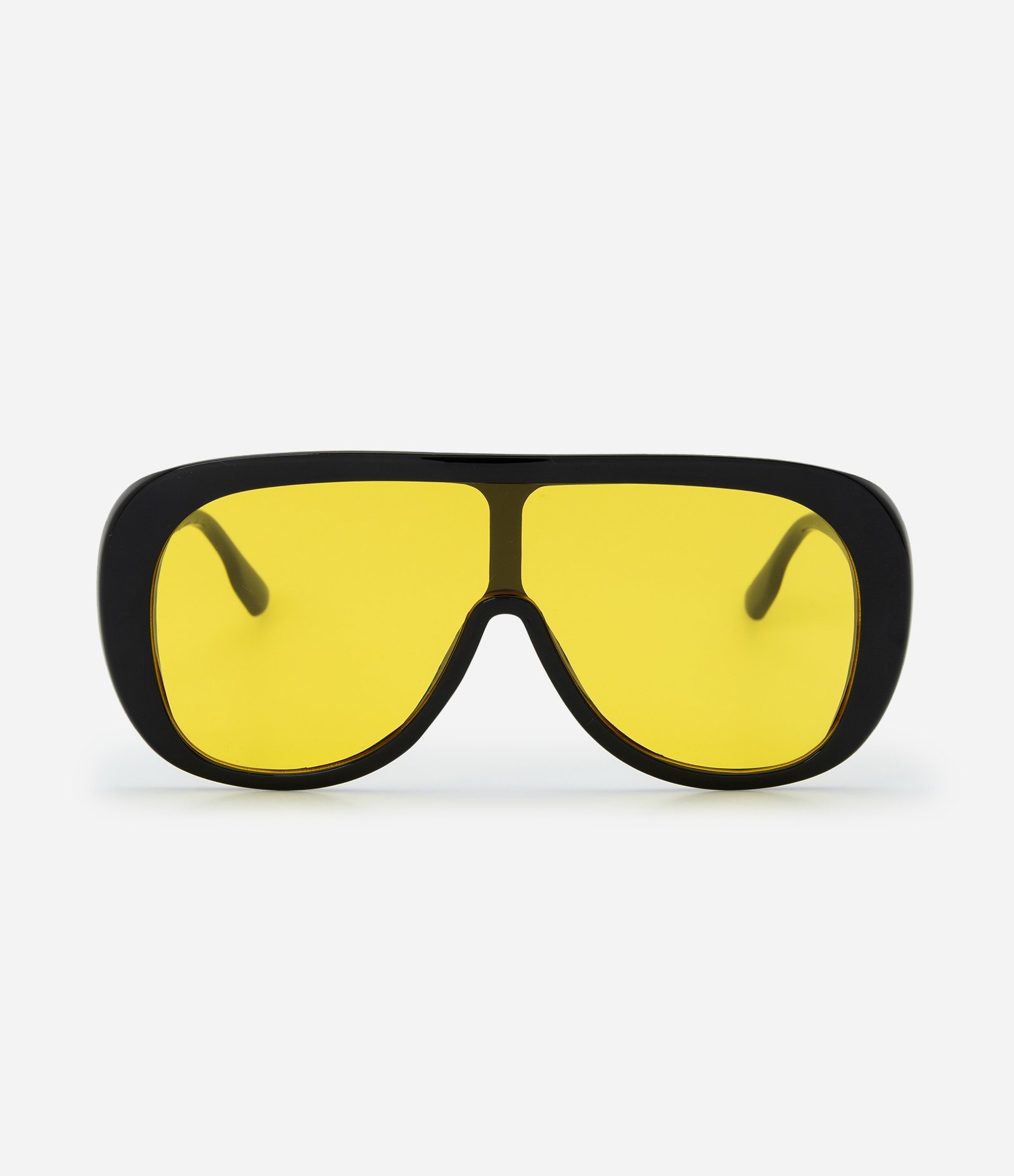Óculos de Sol Máscara com Lente Amarela Amarelo 2