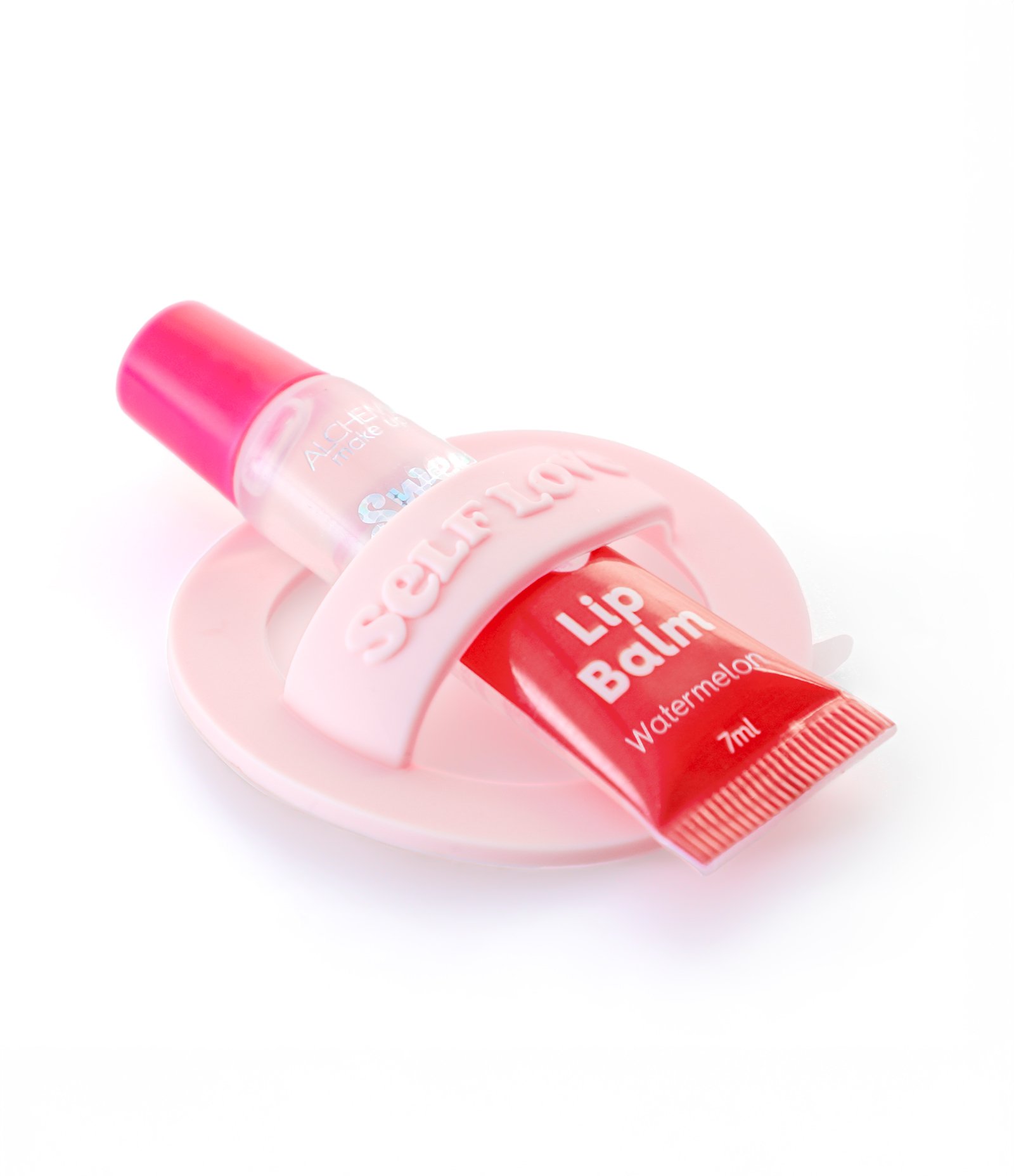 Lip Balm com Holder Alchemia Self Love Watermelon Vermelho 4