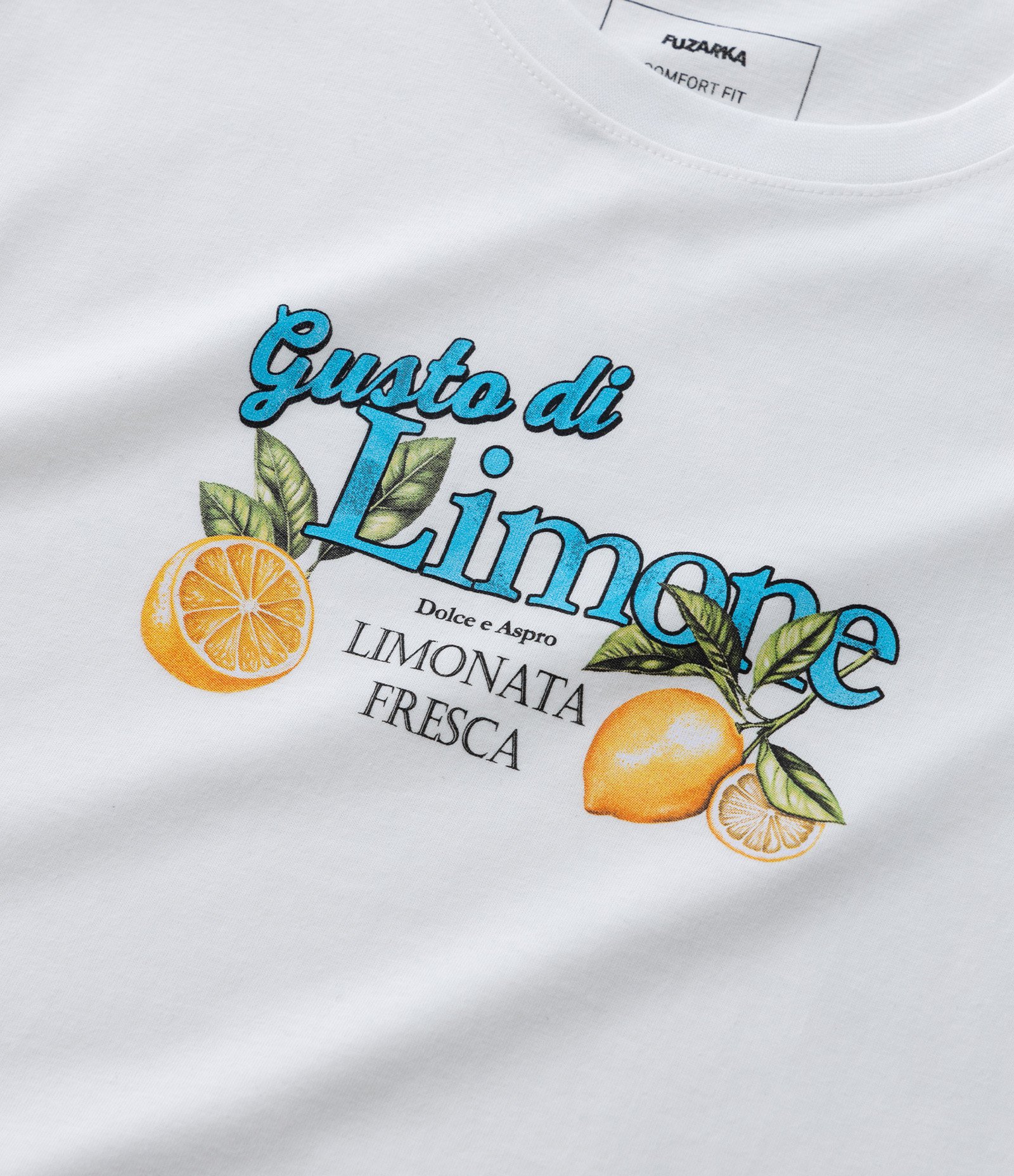 Camiseta Infantil com Estampa Limone - Tam 5 a 14 Anos Branco 4