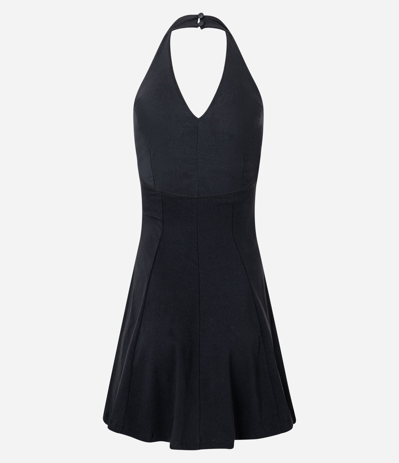 Vestido Curto em Alfaiataria Frente Única Preto 2