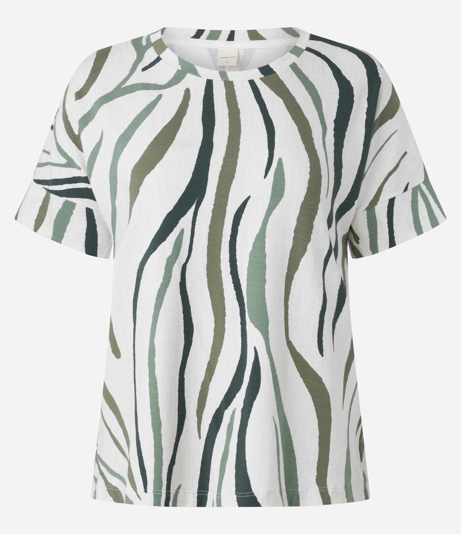 Blusa em Viscolycra com Estampa Abstrata Zebra Multicores 5