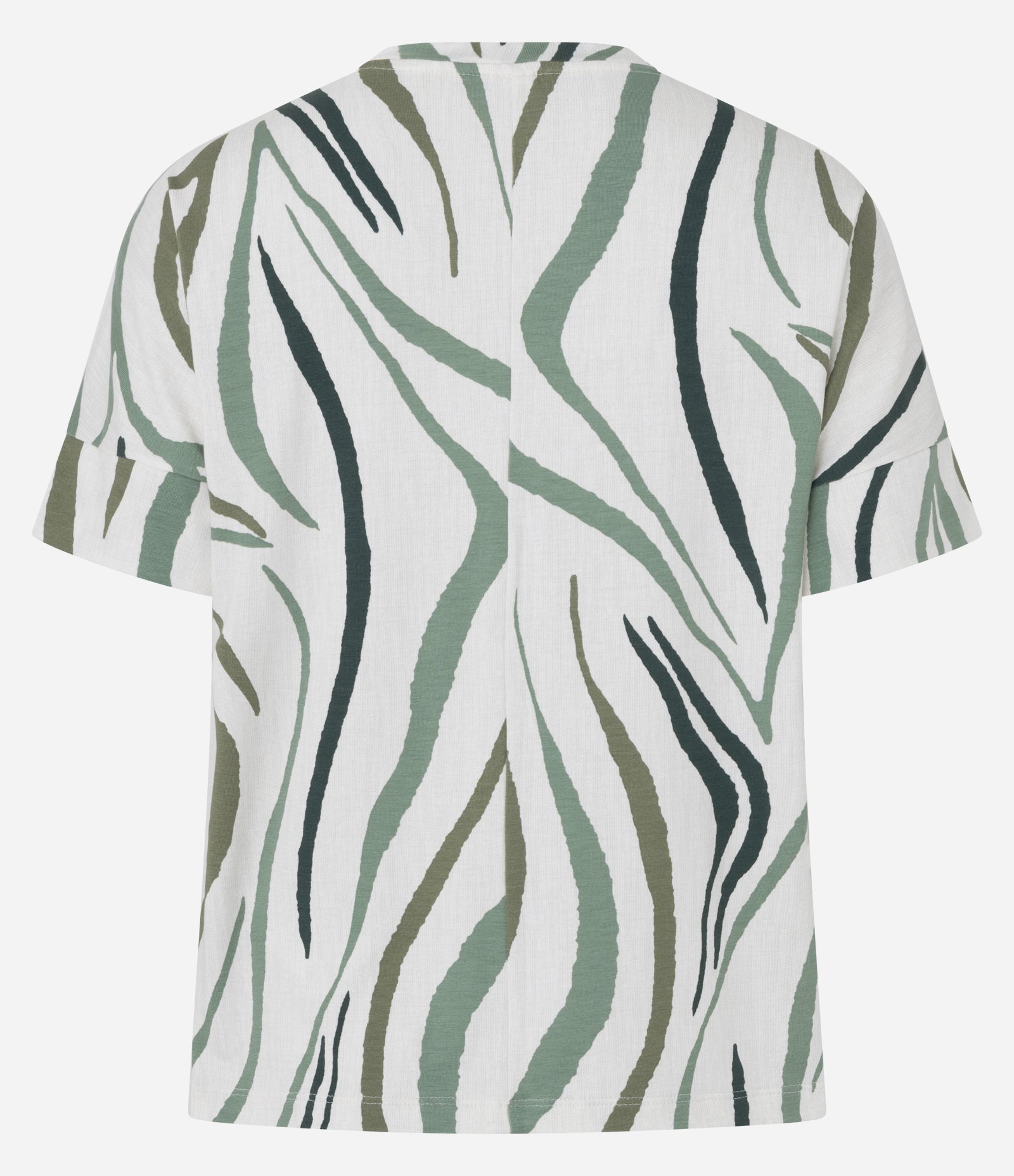 Blusa em Viscolycra com Estampa Abstrata Zebra Multicores 6