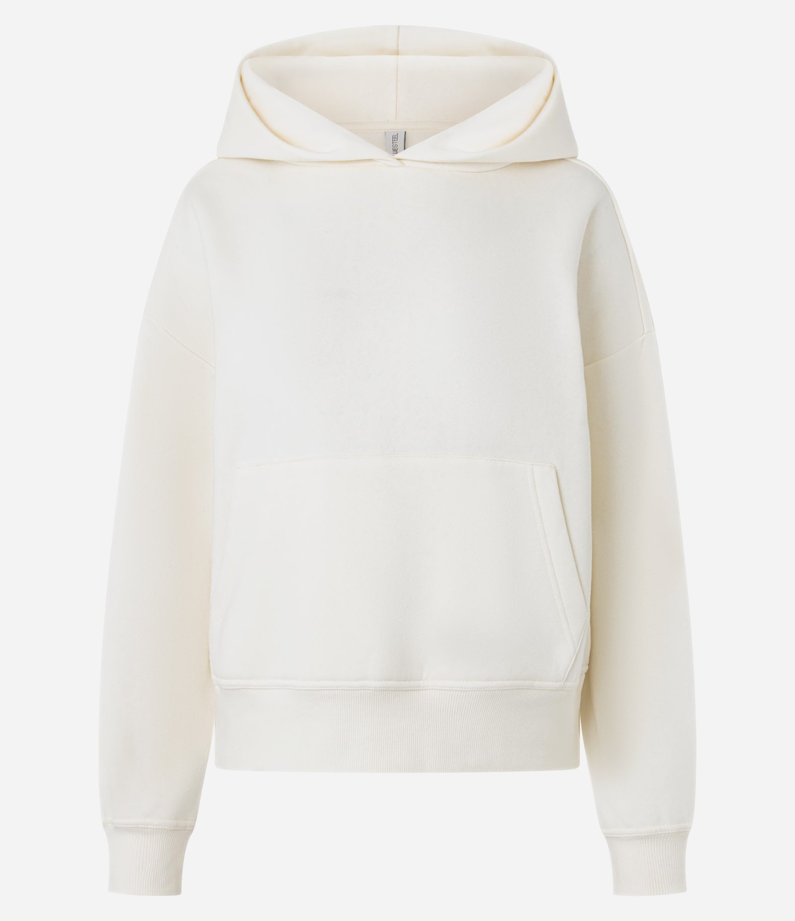 Blusão Moletom em Algodão com Bolso Canguru Off White 1