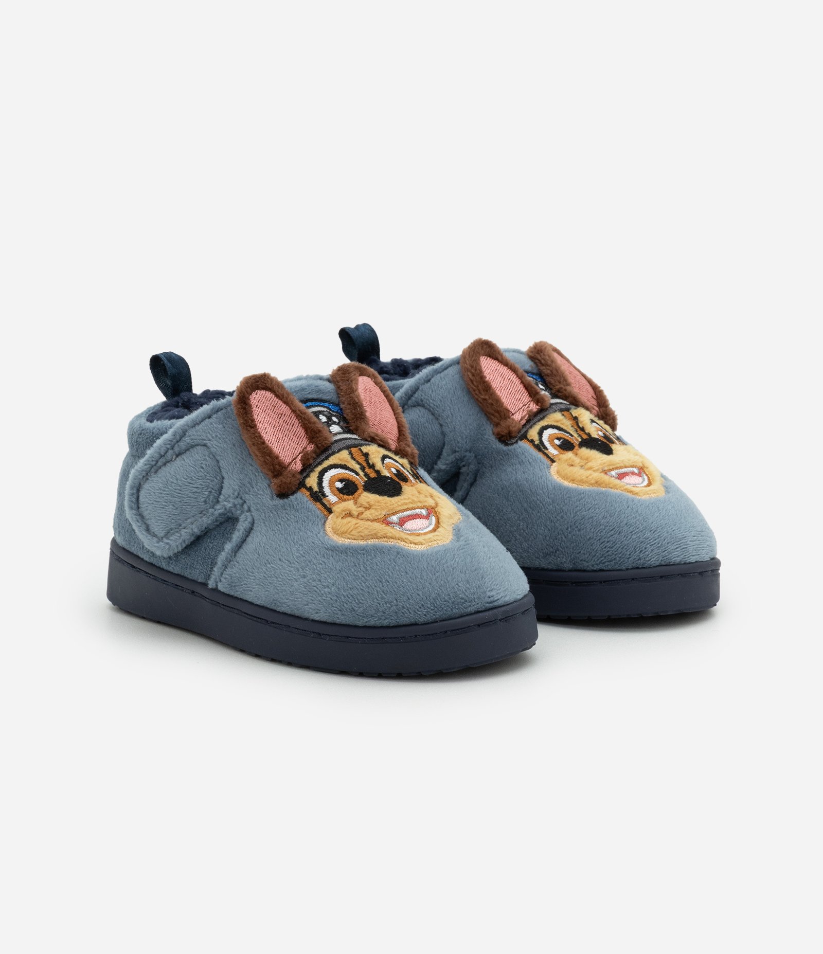 Pantufa Infantil Fechada Chase Patrulha Canina – Tam 19 a 28 Azul 1