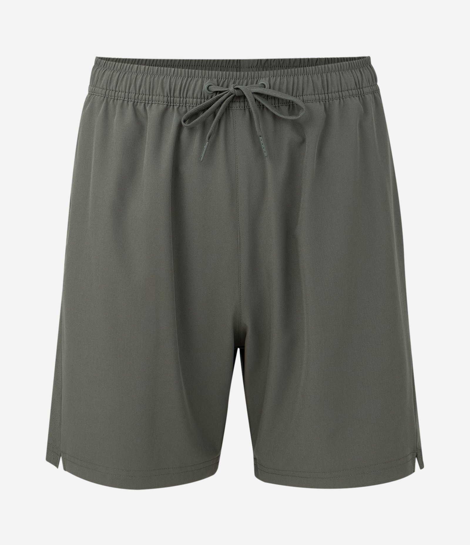 Bermuda Esportiva com Laser Cut e Print Lateral Verde Escuro 5