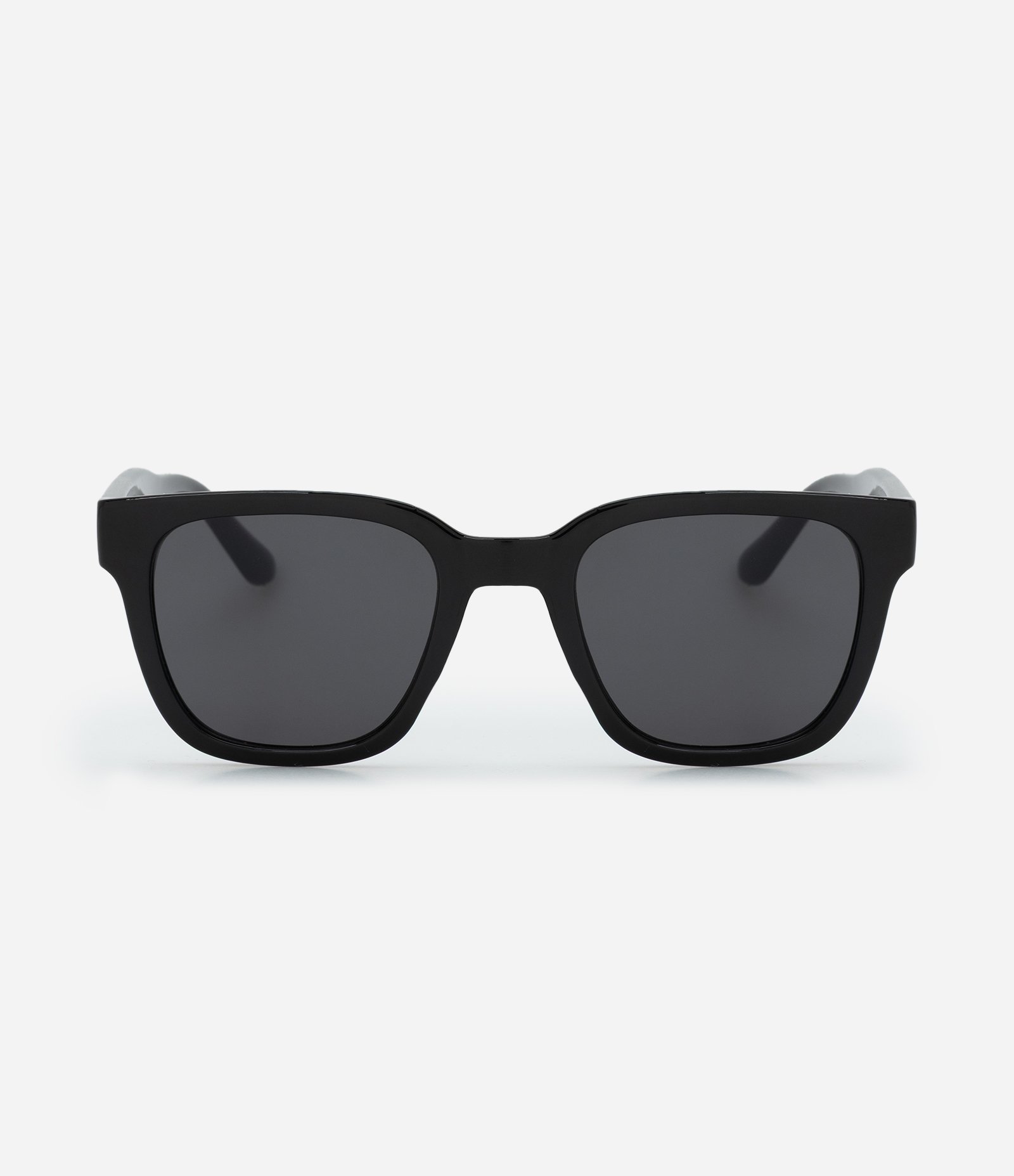 Óculos de Sol Quadrado com Hastes Finas Preto 2