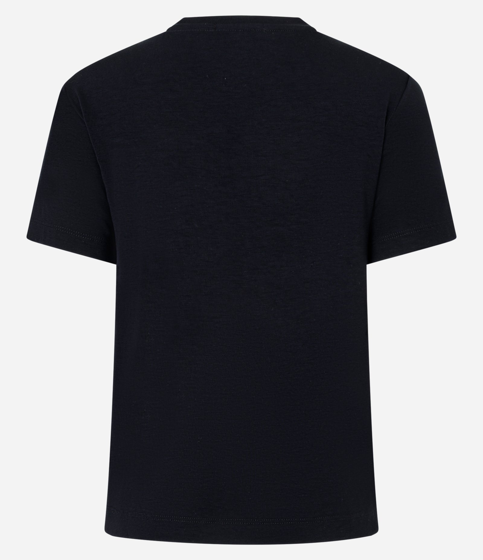 Blusa Básica em Viscose com Decote V Preto 6