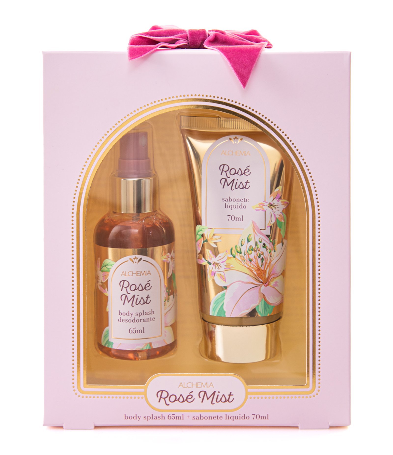 Kit Corporal Laco Natal 25 com Body Splash + Sabonete Liquido Alchemia KIT 1